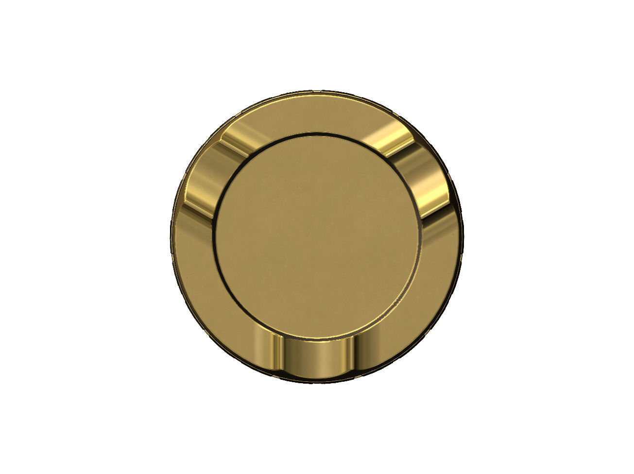 Greek key pattern carved ashtray bowl 3D print model_2