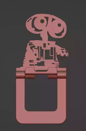 Wall-E Shaped Phone Stand 3D print model