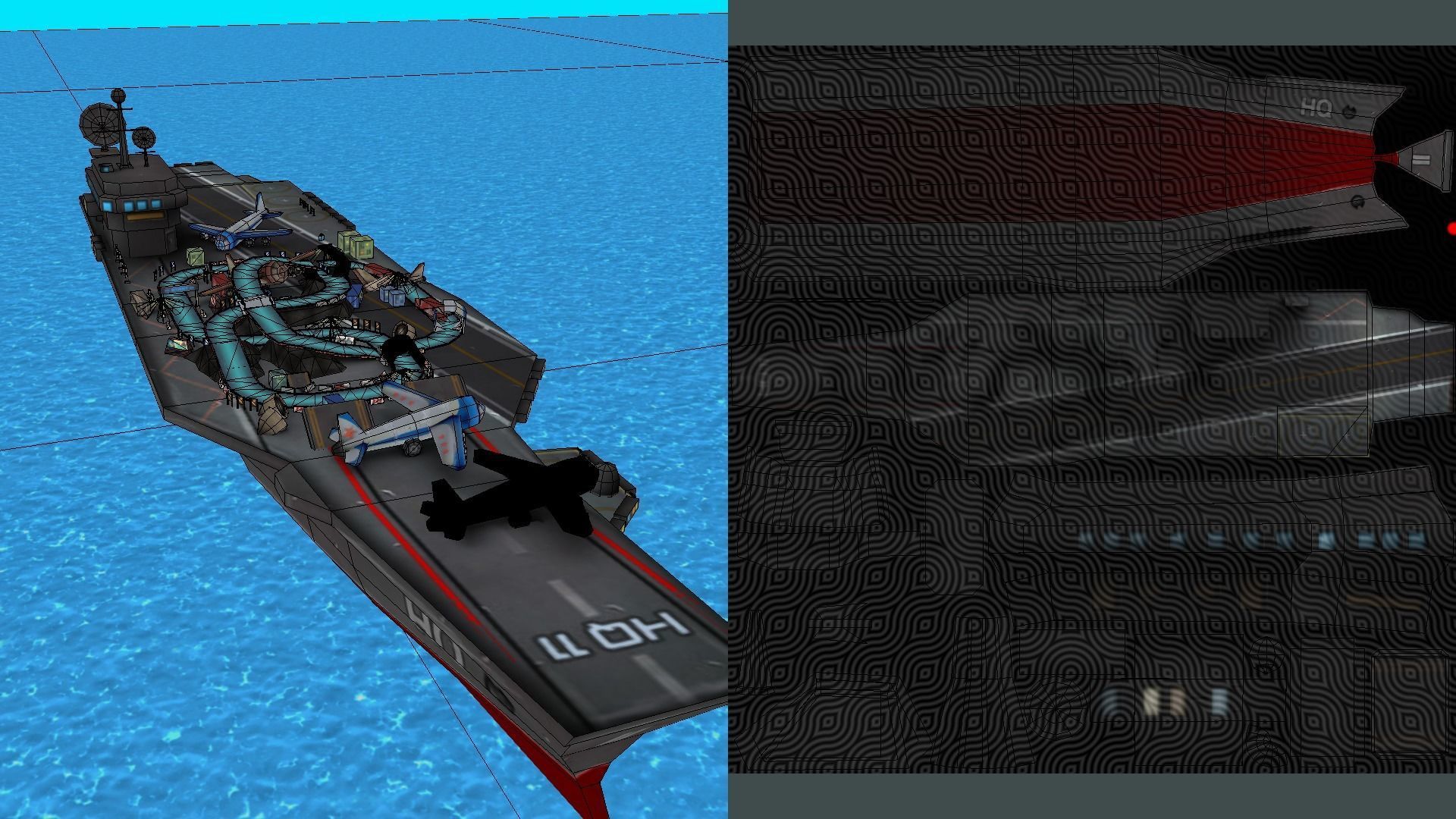 V5 Island USS Low-poly 3D model_1