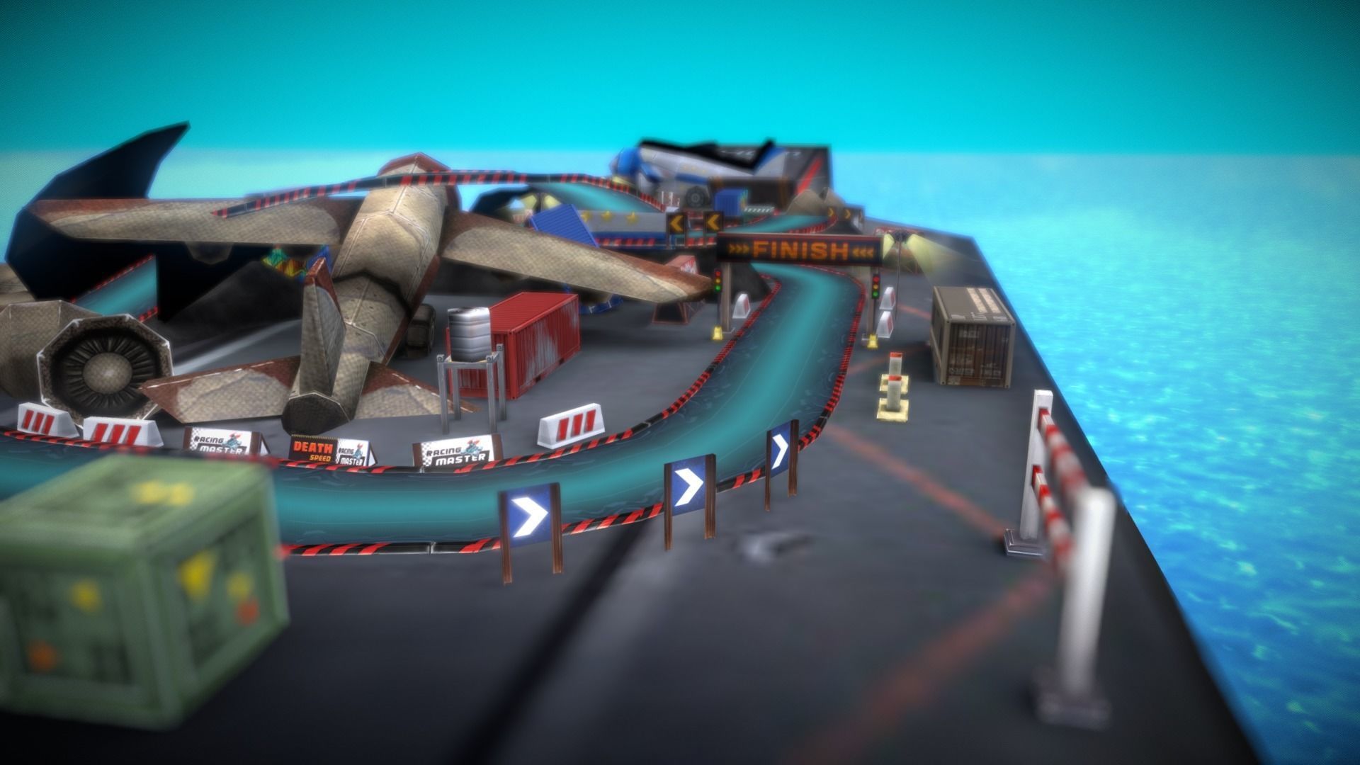 V5 Island USS Low-poly 3D model_10