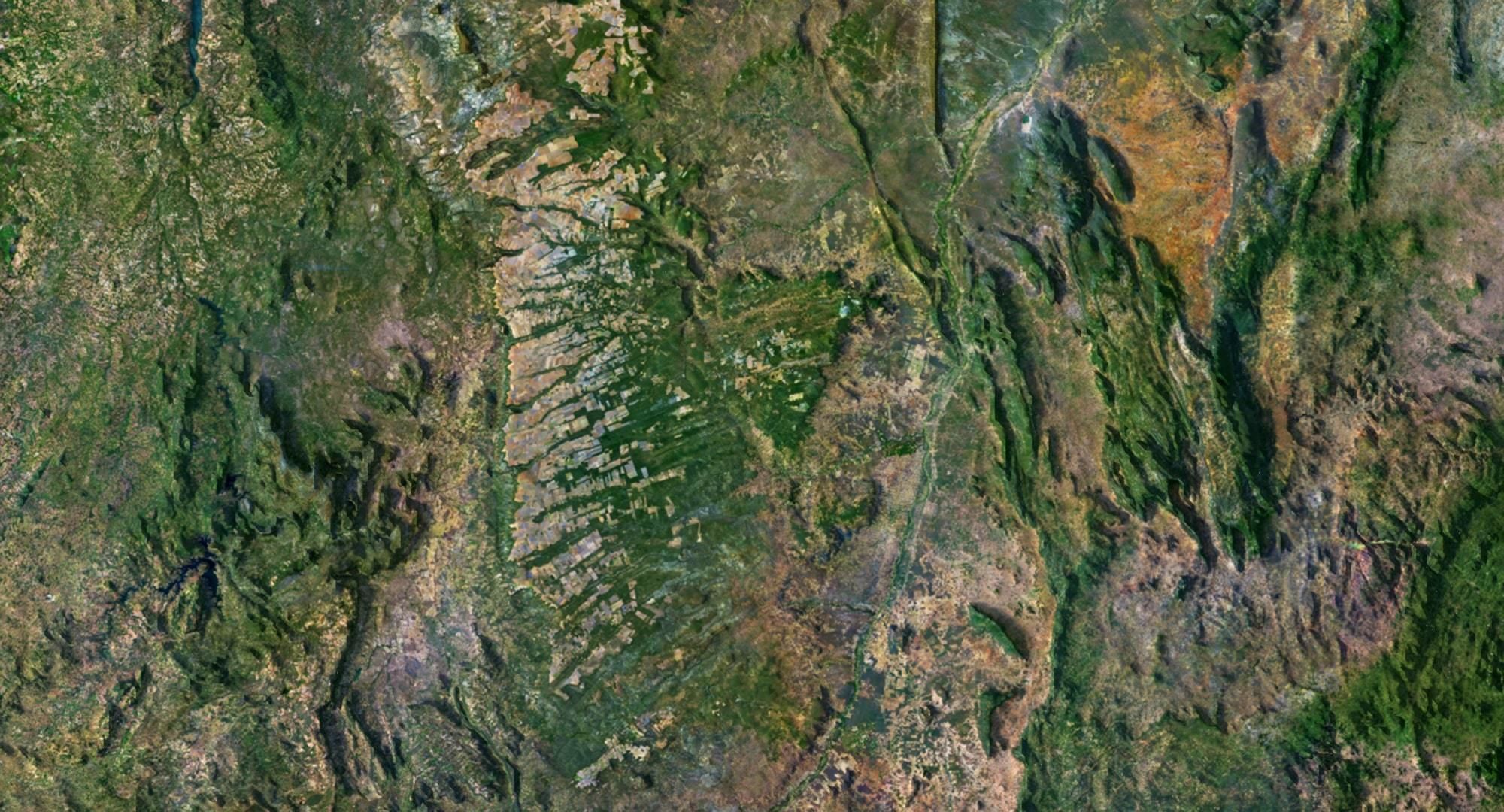 South America Terrain 3D Map 3D model_17