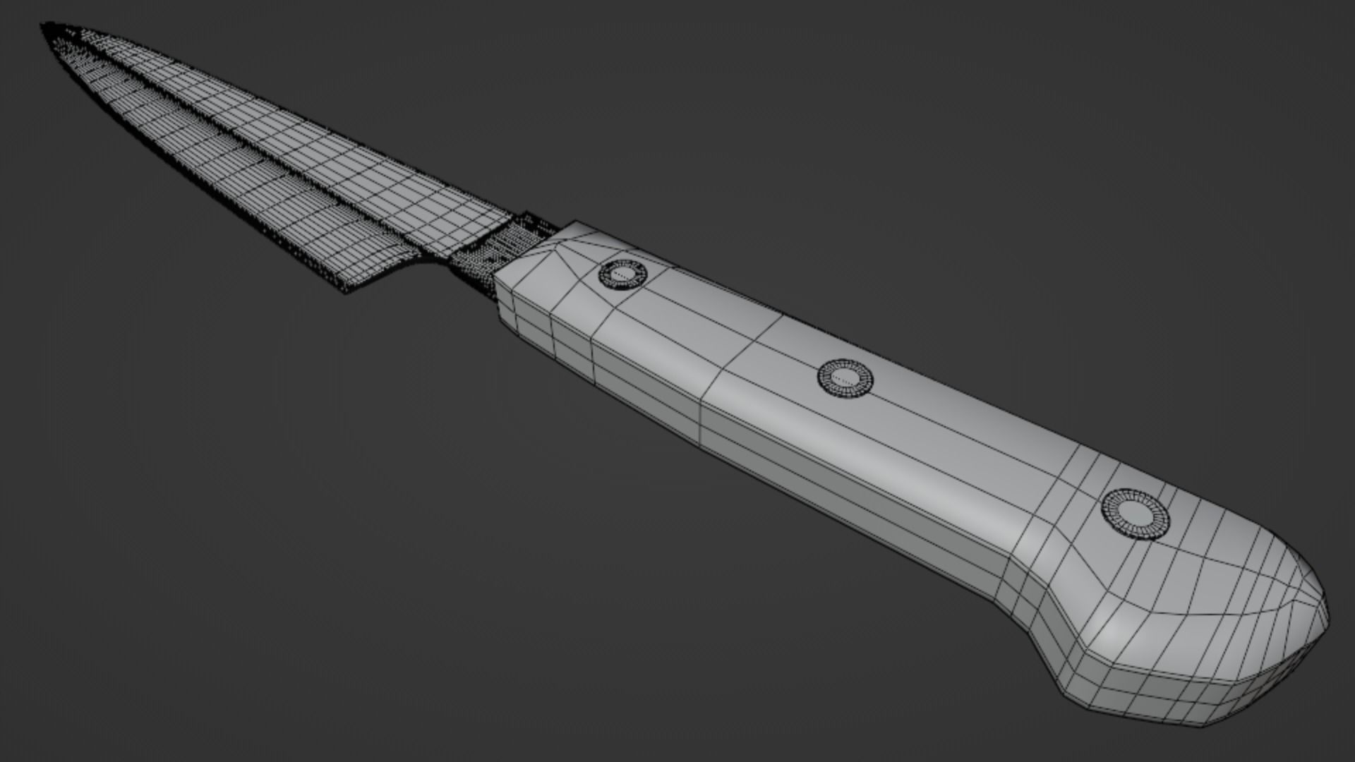 Knife 3D model_14