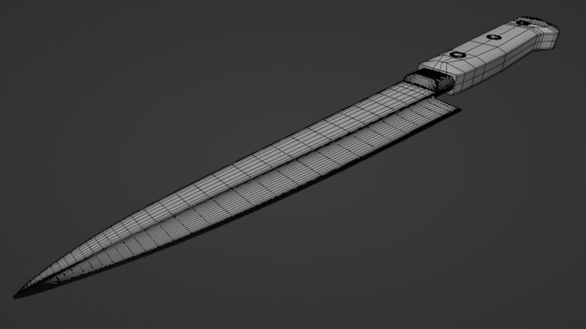 Knife 3D model_12