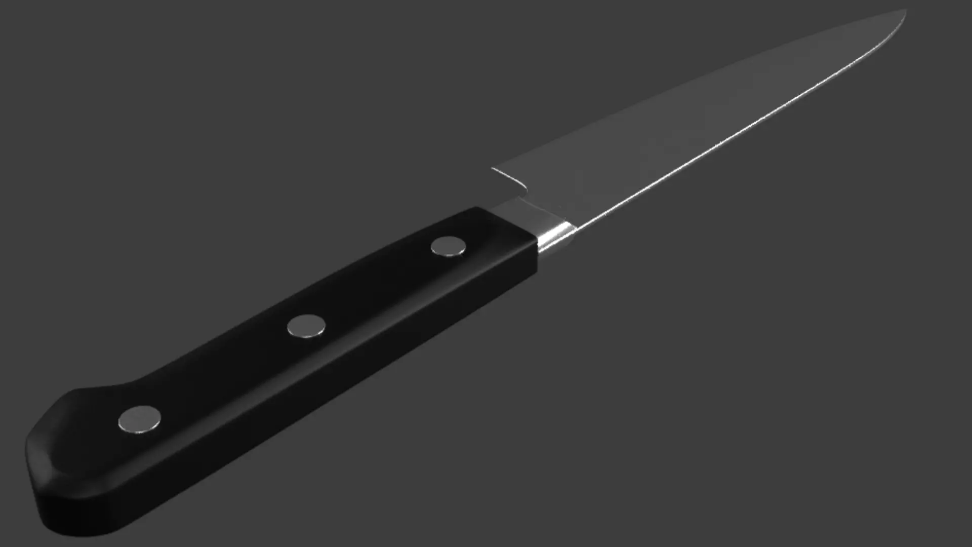 Knife 3D model_0