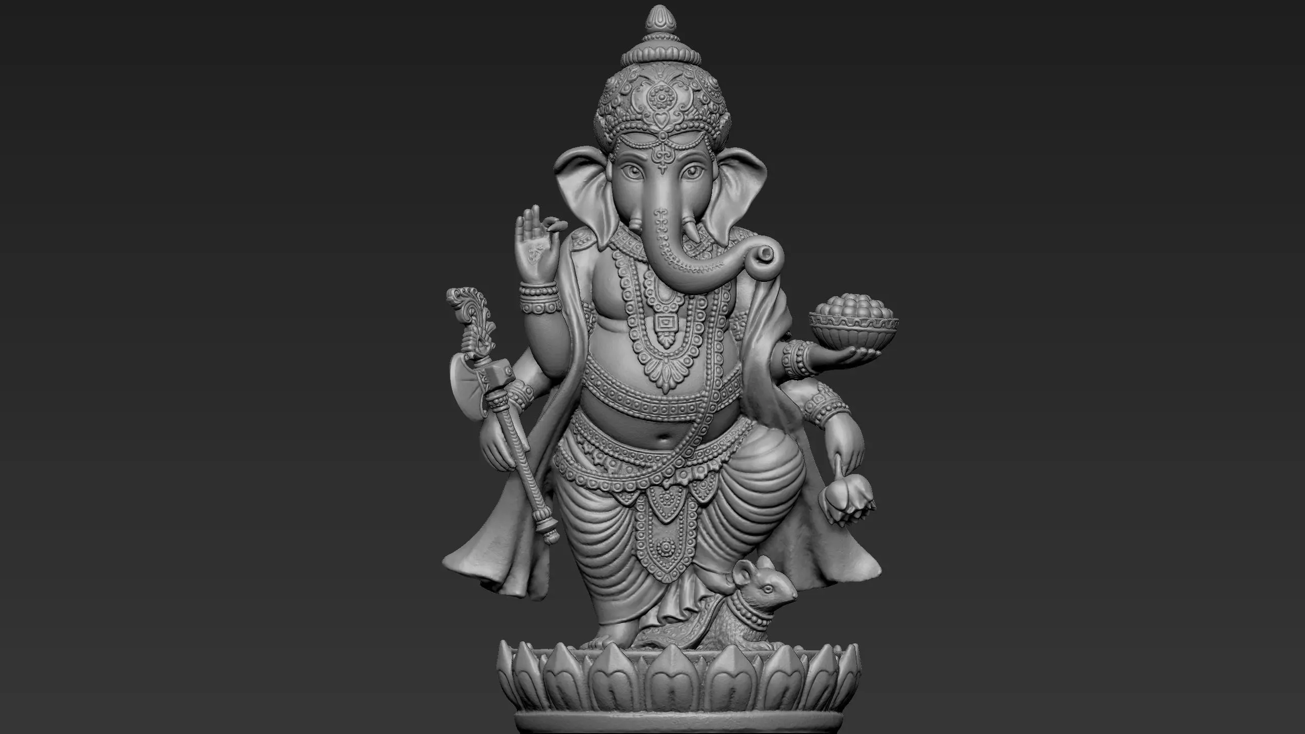 Ganesha Statue 3D print model