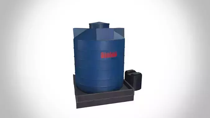 Plastic water tank