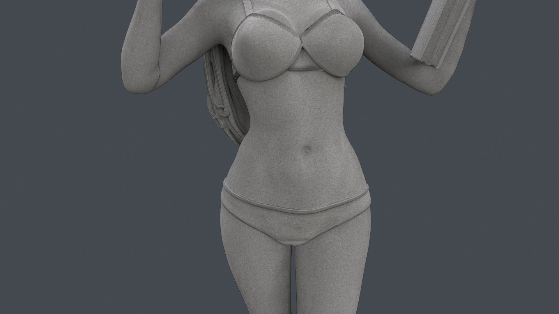 Anime Sexy Office Lady 3D Printing 3D print model_25