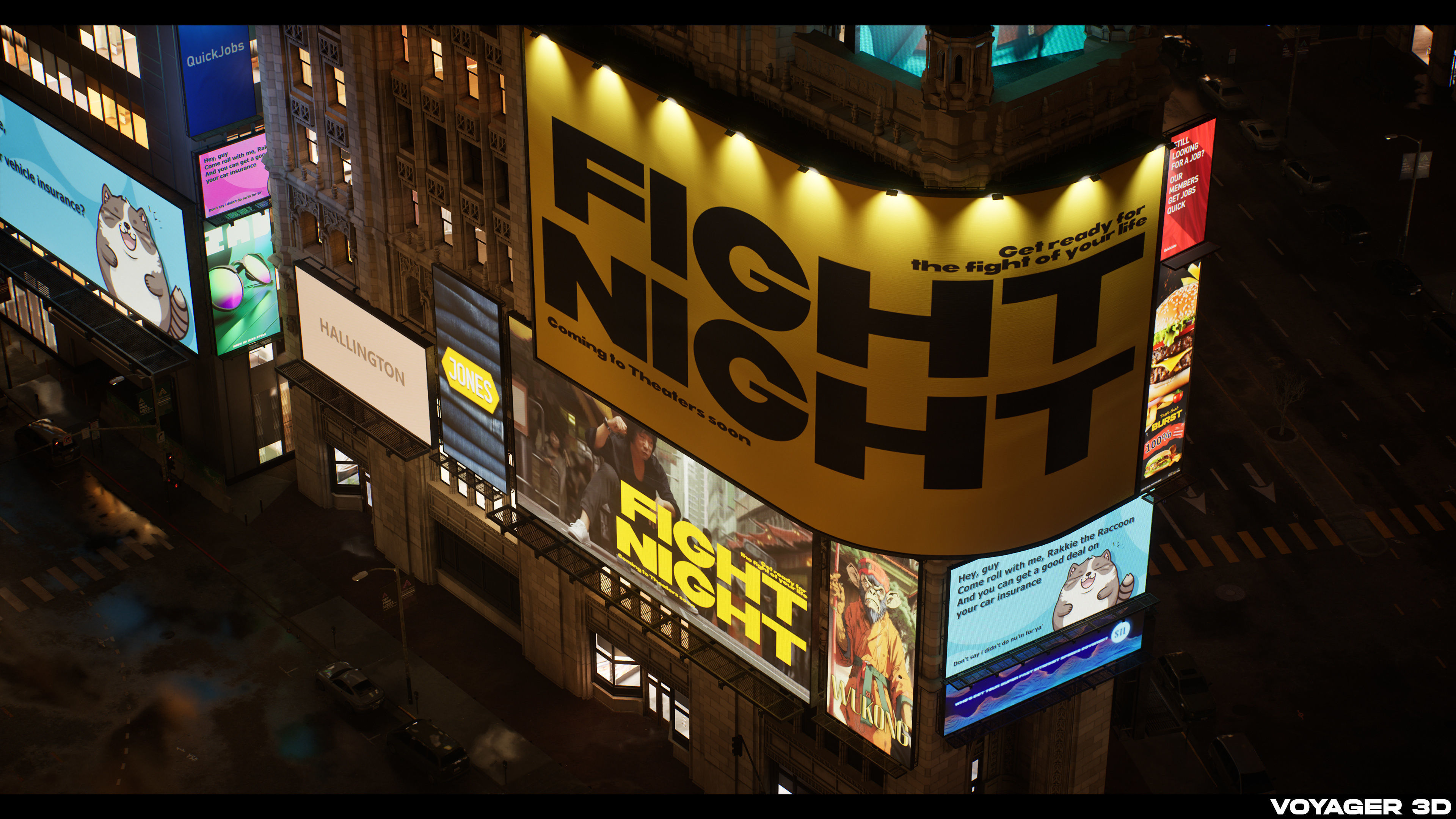 Billboards Pack Vol 01 Low-poly 3D model_8