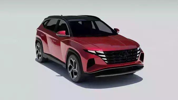 Hyundai Tucson 2021 3D model