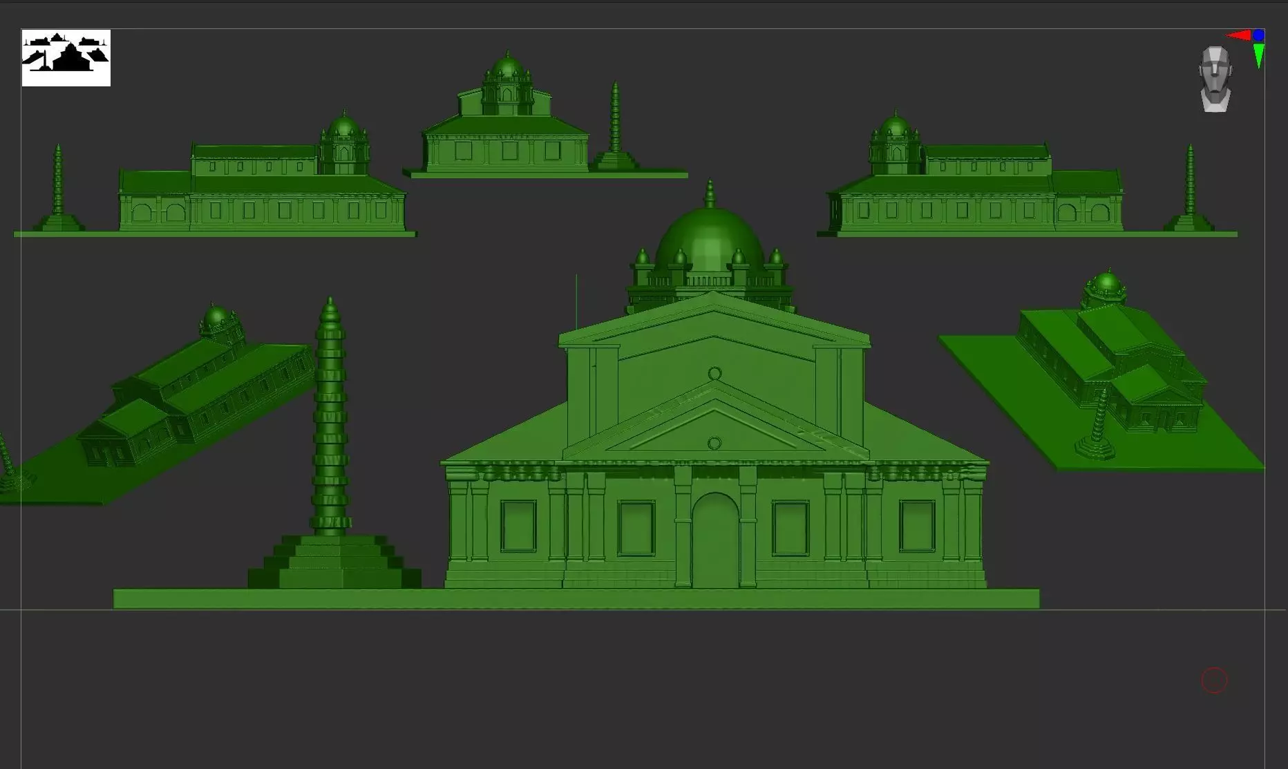 Masjid 3D print model