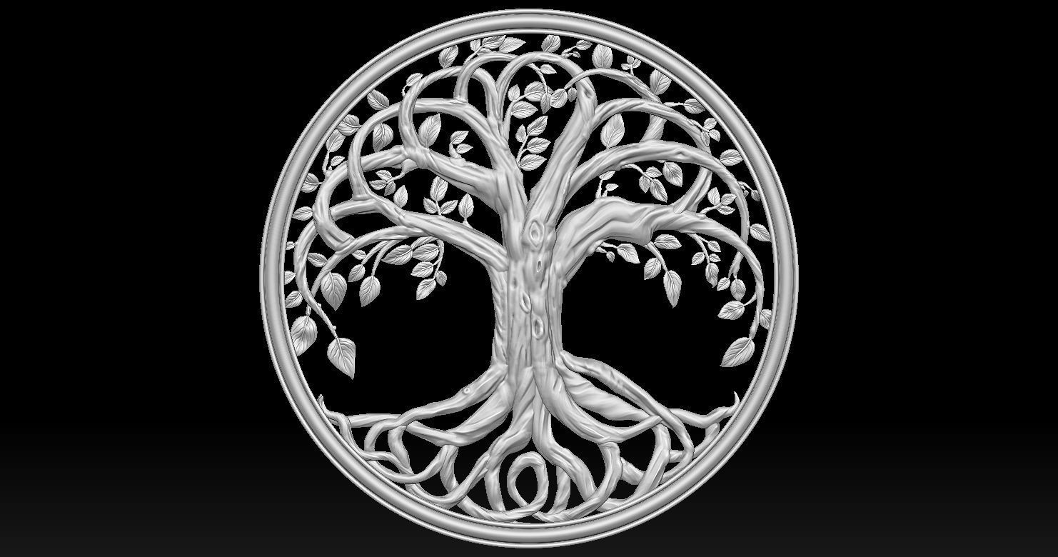 Tree of Life 1 3D print model 3D print model_1
