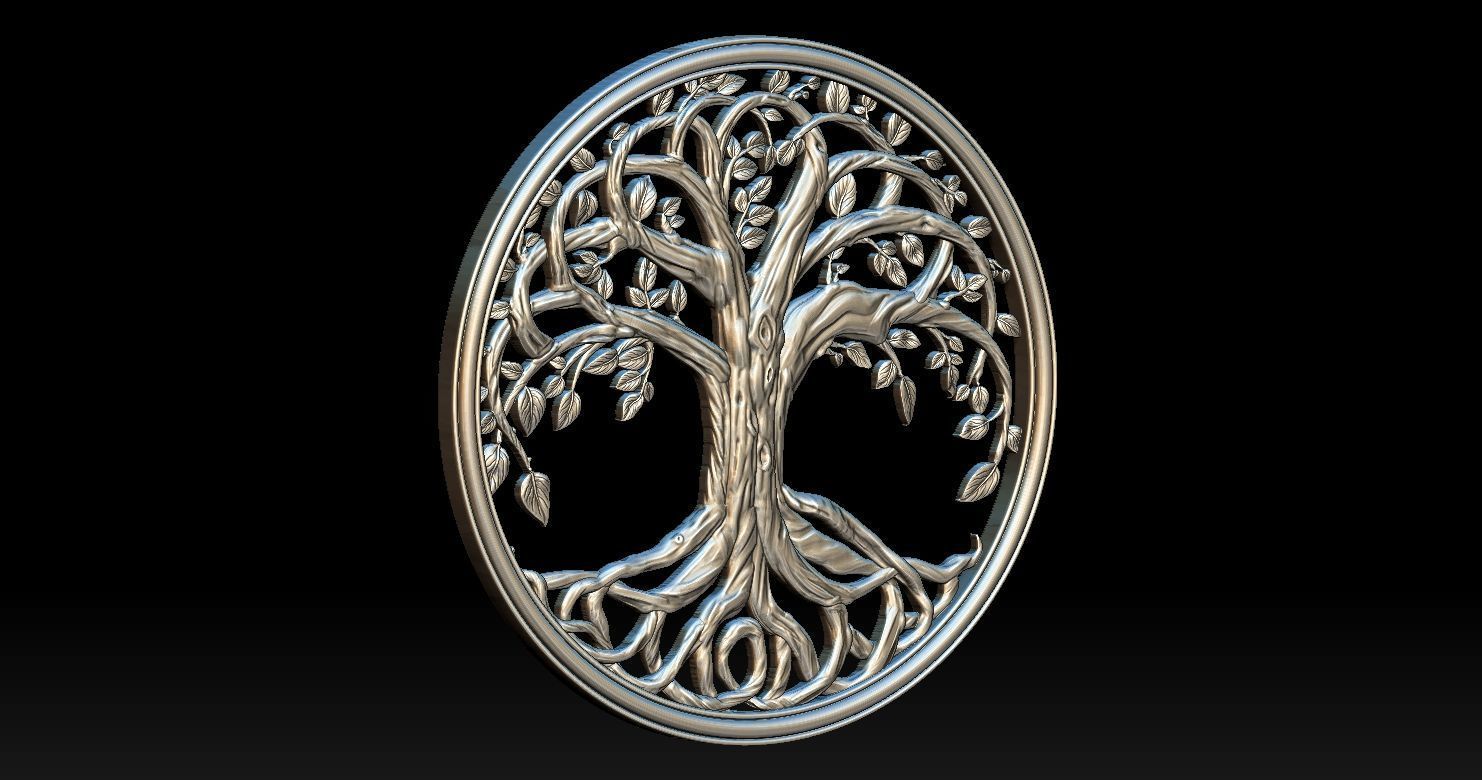 Tree of Life 1 3D print model 3D print model_18