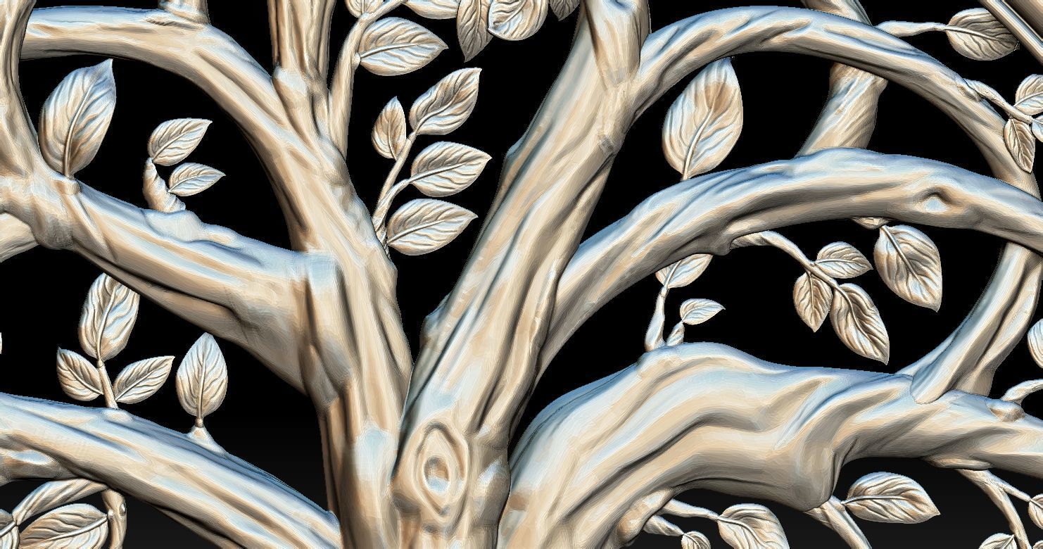 Tree of Life 1 3D print model 3D print model_21
