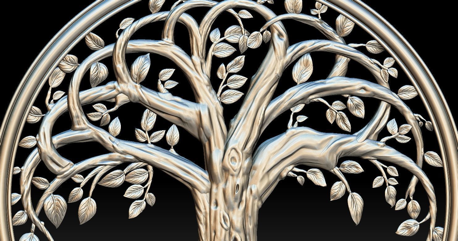 Tree of Life 1 3D print model 3D print model_2