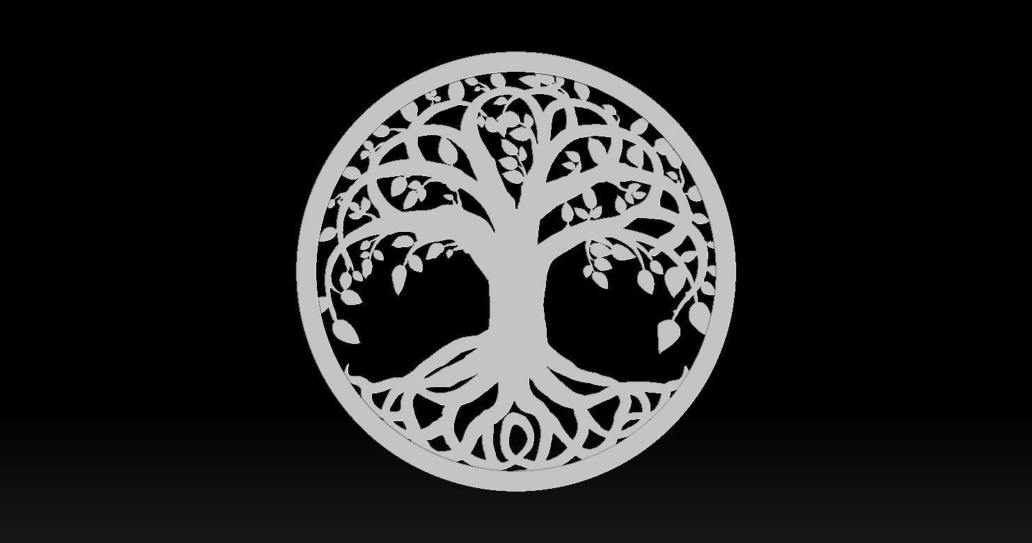 Tree of Life 1 3D print model 3D print model_13