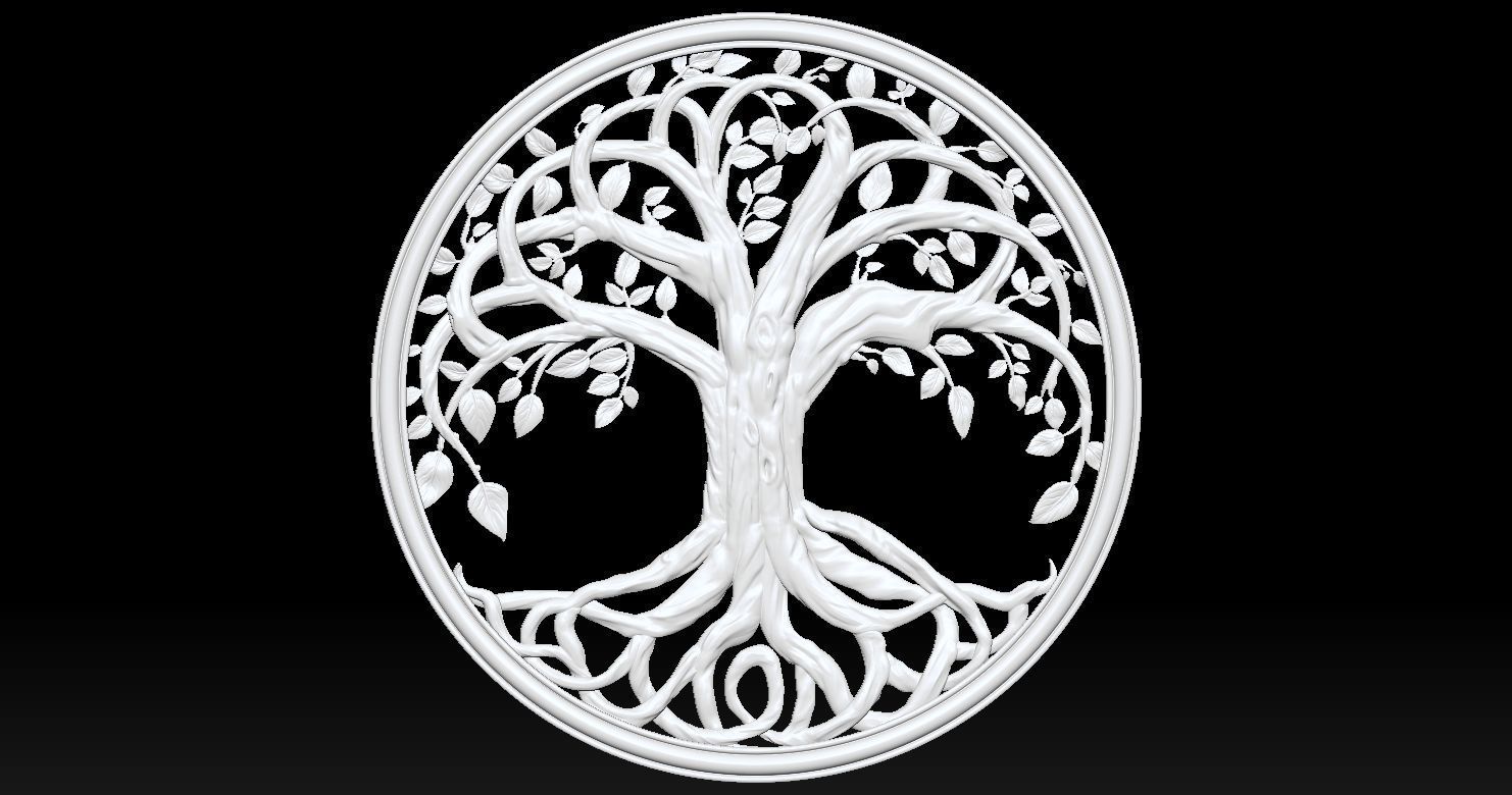 Tree of Life 1 3D print model 3D print model_11