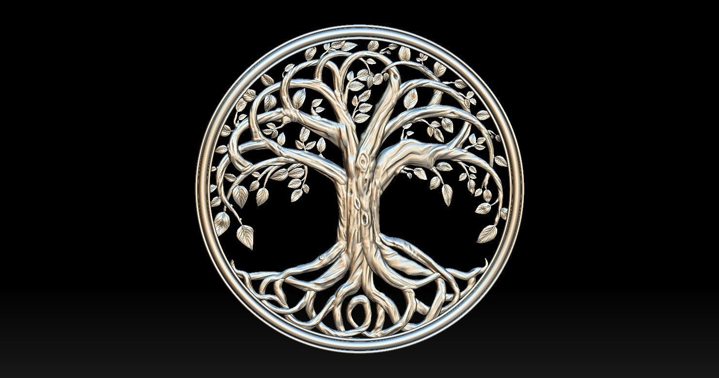 Tree of Life 1 3D print model 3D print model_14