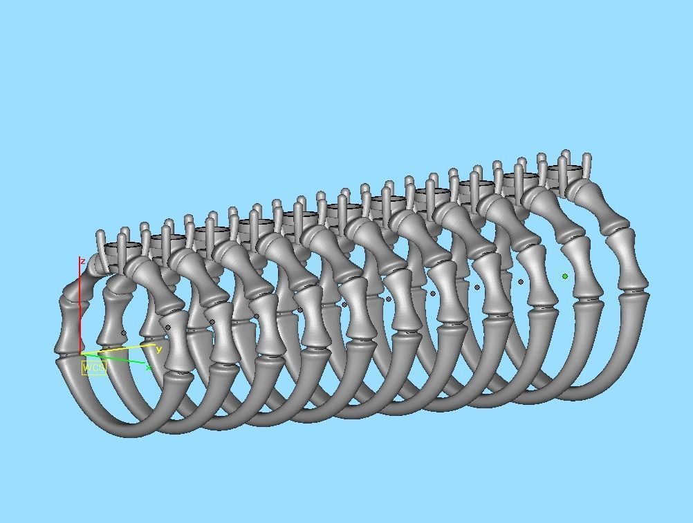 Bamboo Promise Solitaire Engagement Ring 4mm stone 3dprint model 3D print model_46