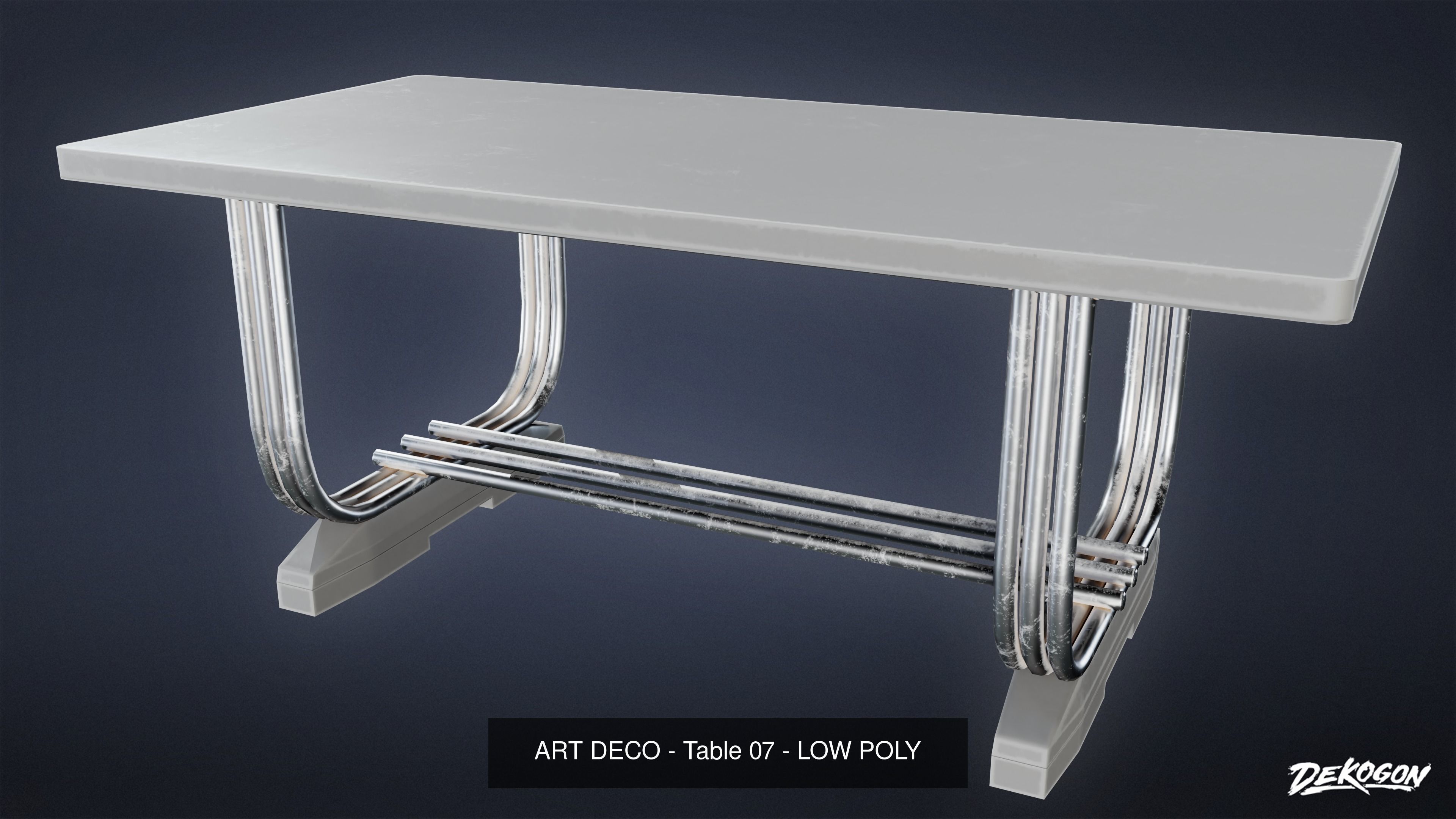ART DECO - ASSET COMBO PACK 3D Model Collection_74
