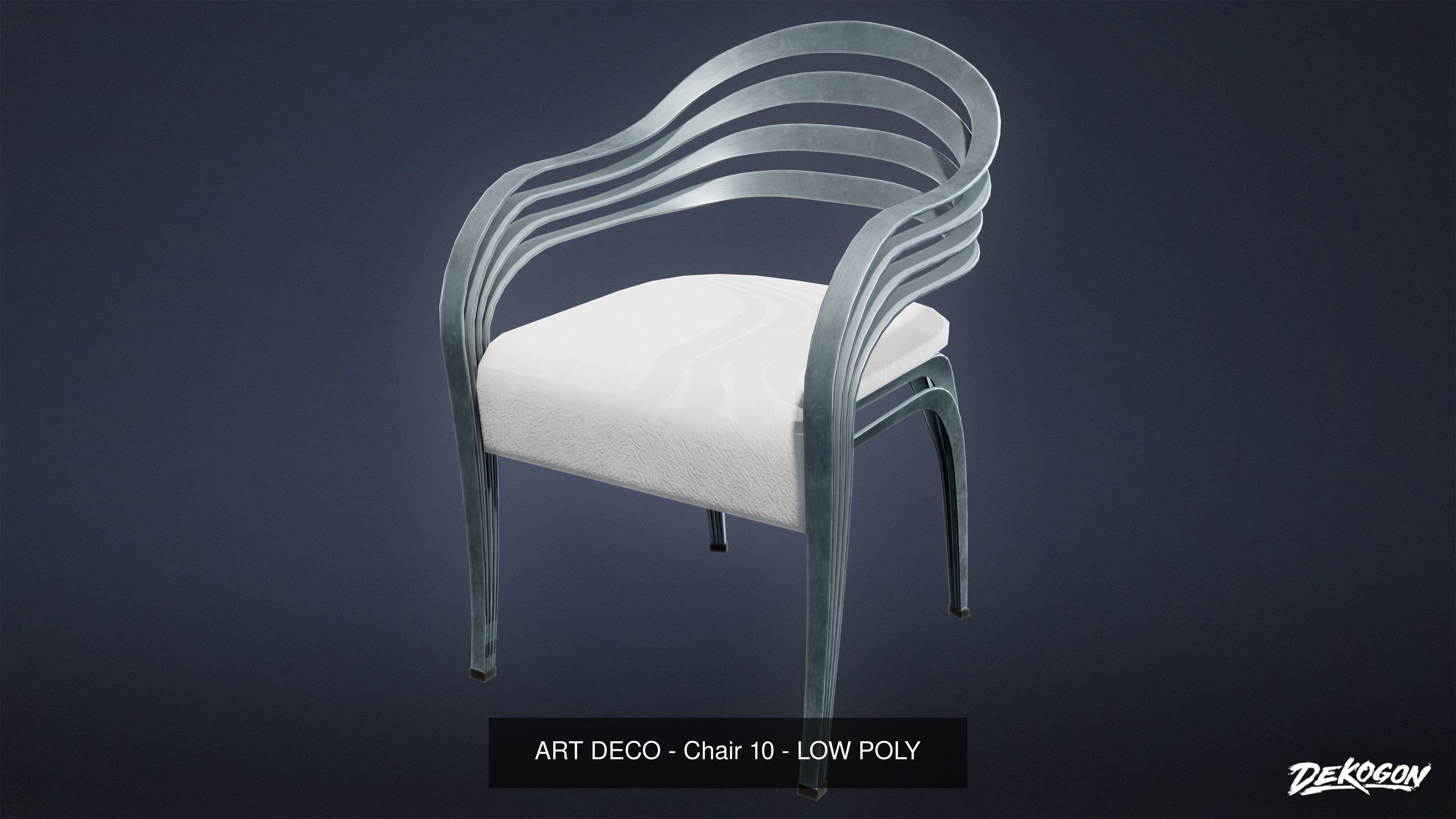 ART DECO - ASSET COMBO PACK 3D Model Collection_23
