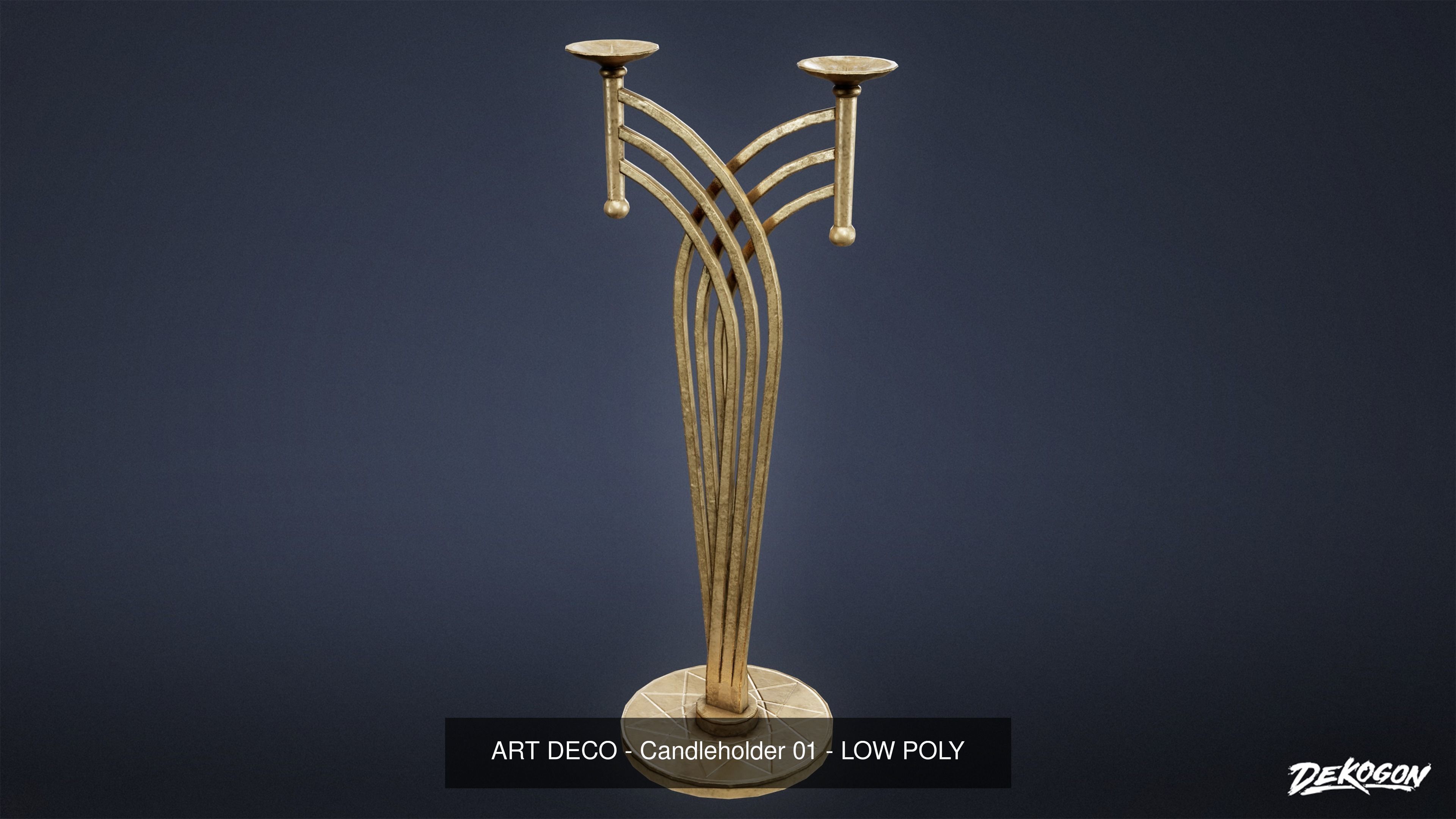 ART DECO - ASSET COMBO PACK 3D Model Collection_17