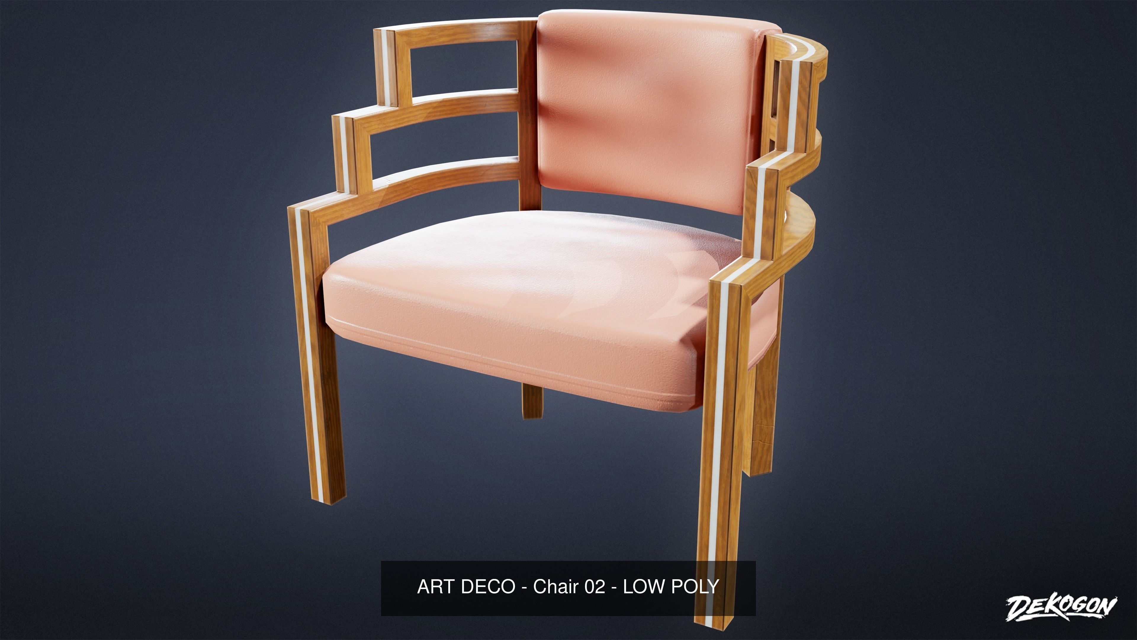 ART DECO - ASSET COMBO PACK 3D Model Collection_19