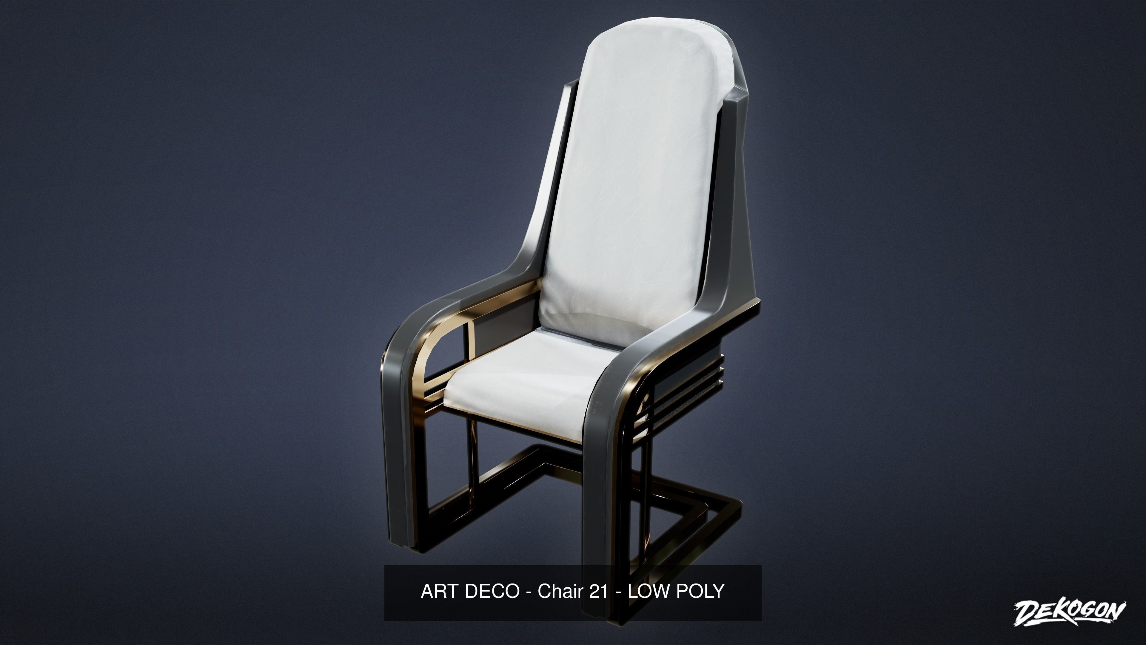 ART DECO - ASSET COMBO PACK 3D Model Collection_28