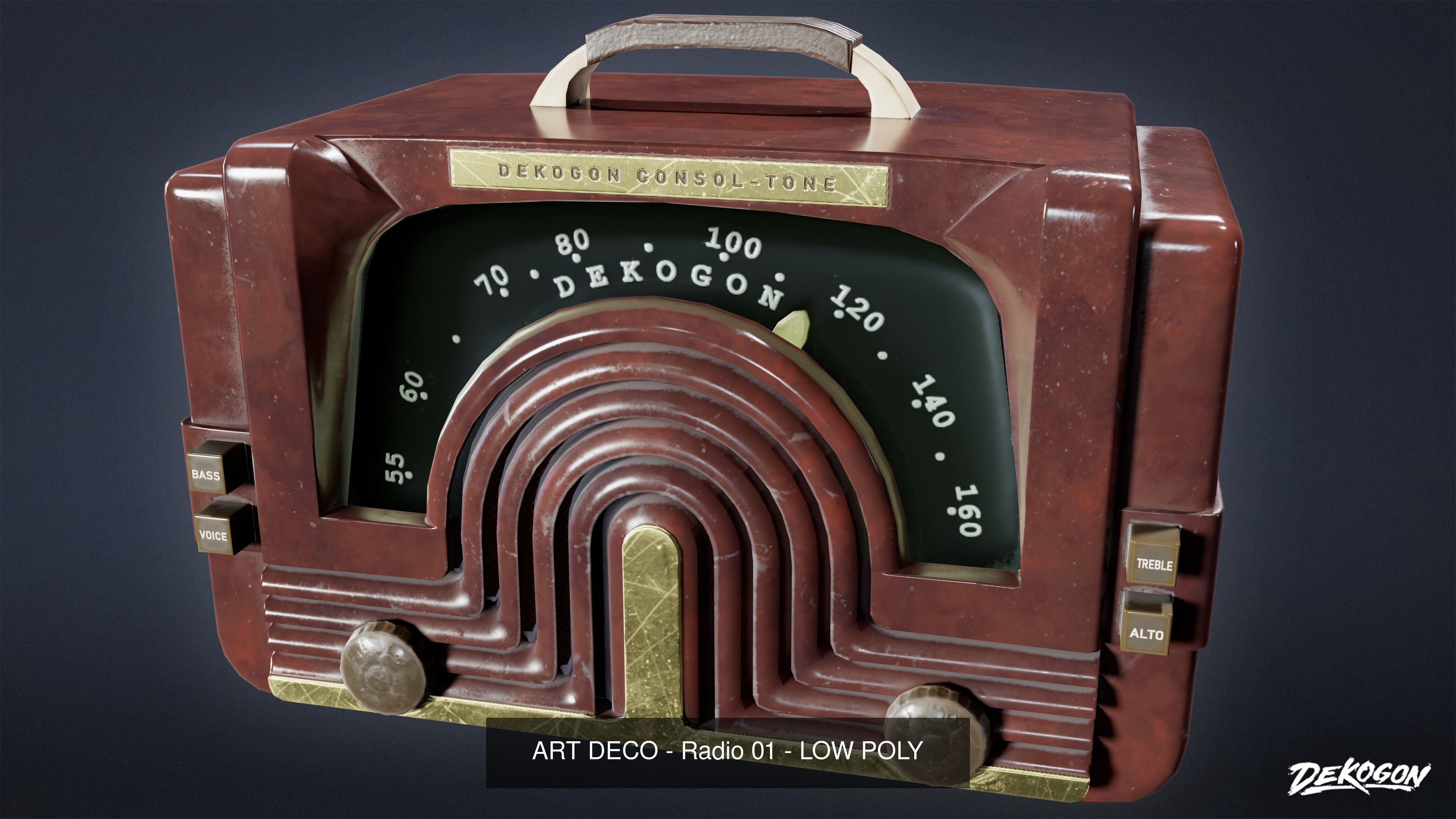 ART DECO - ASSET COMBO PACK 3D Model Collection_59