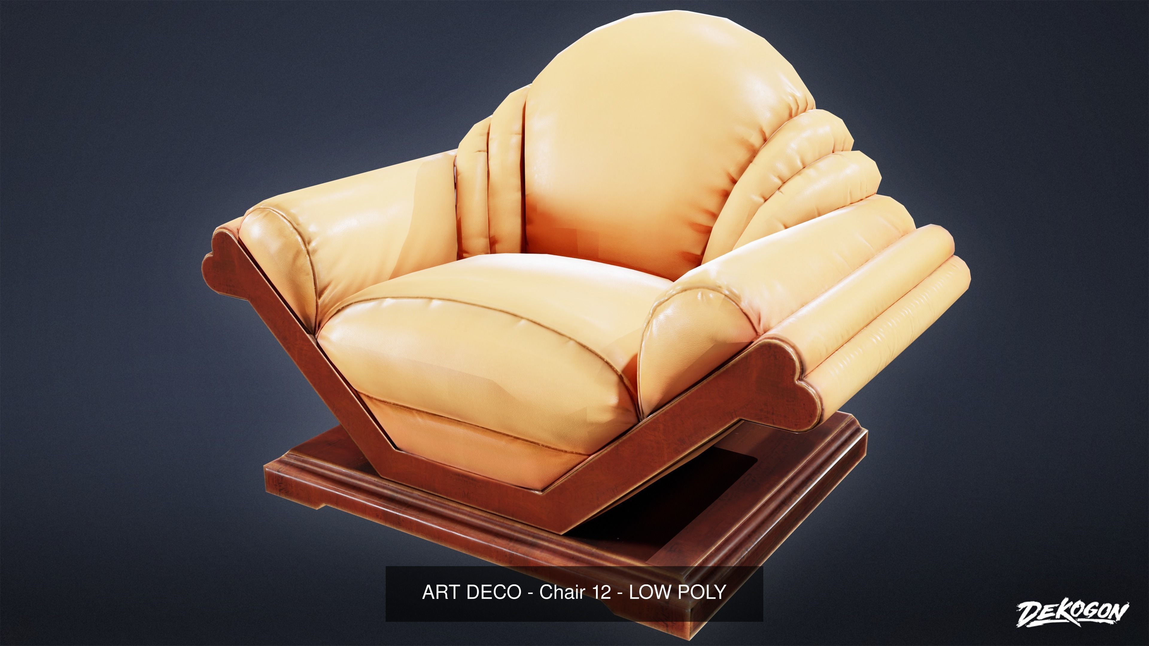 ART DECO - ASSET COMBO PACK 3D Model Collection_25