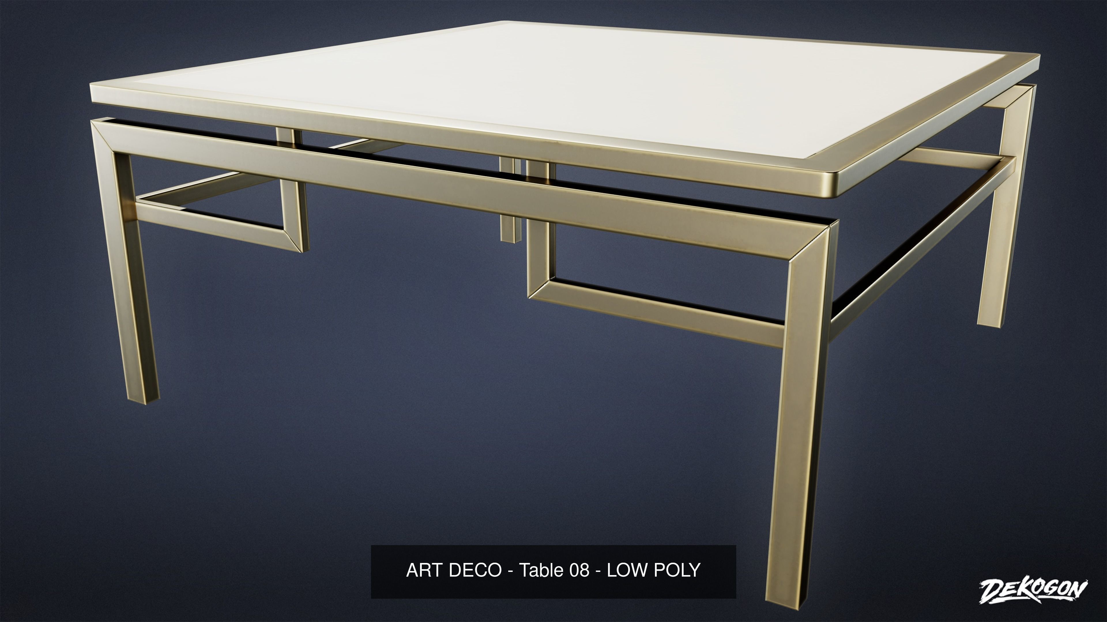 ART DECO - ASSET COMBO PACK 3D Model Collection_75