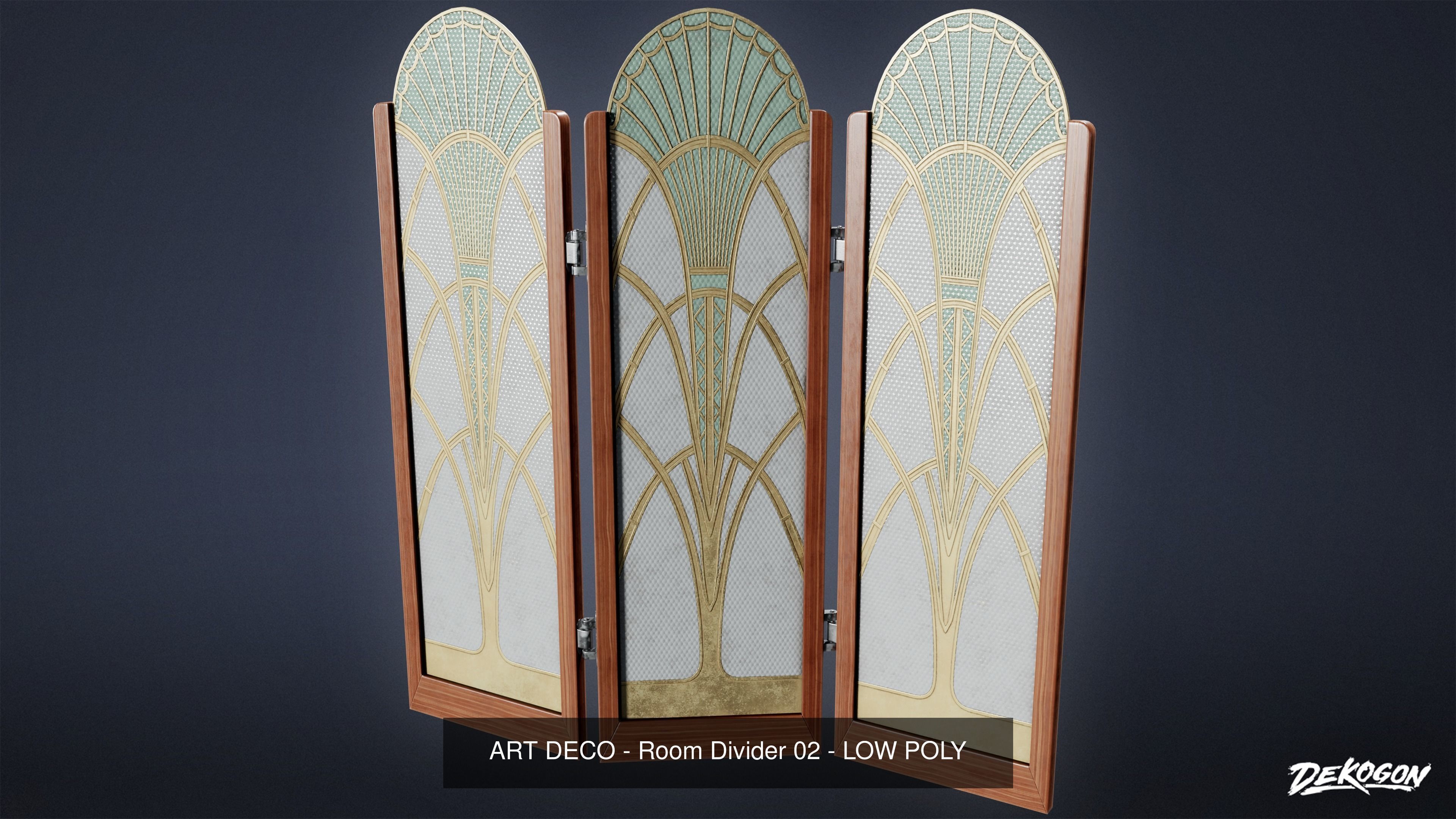ART DECO - ASSET COMBO PACK 3D Model Collection_62