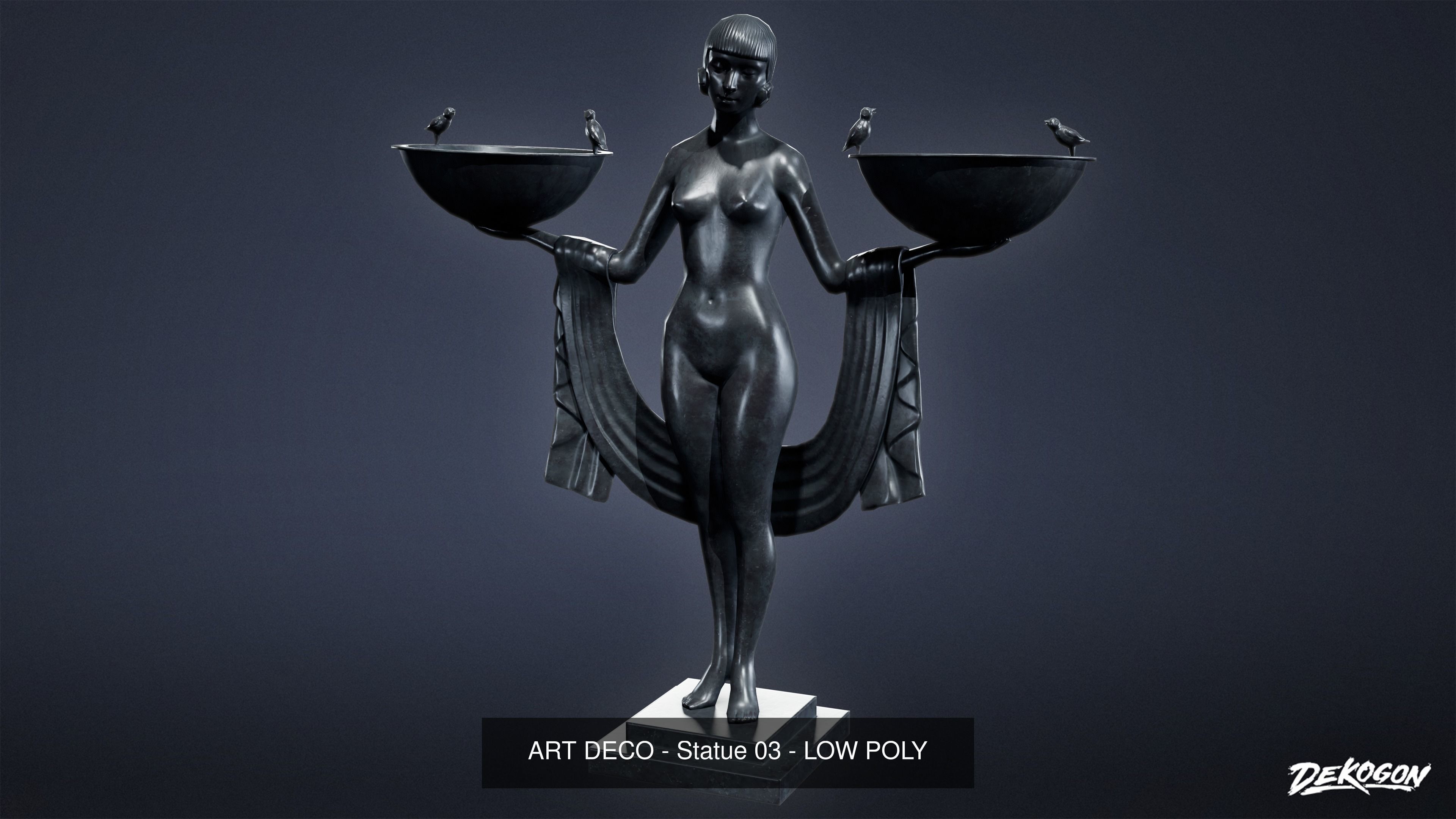 ART DECO - ASSET COMBO PACK 3D Model Collection_69