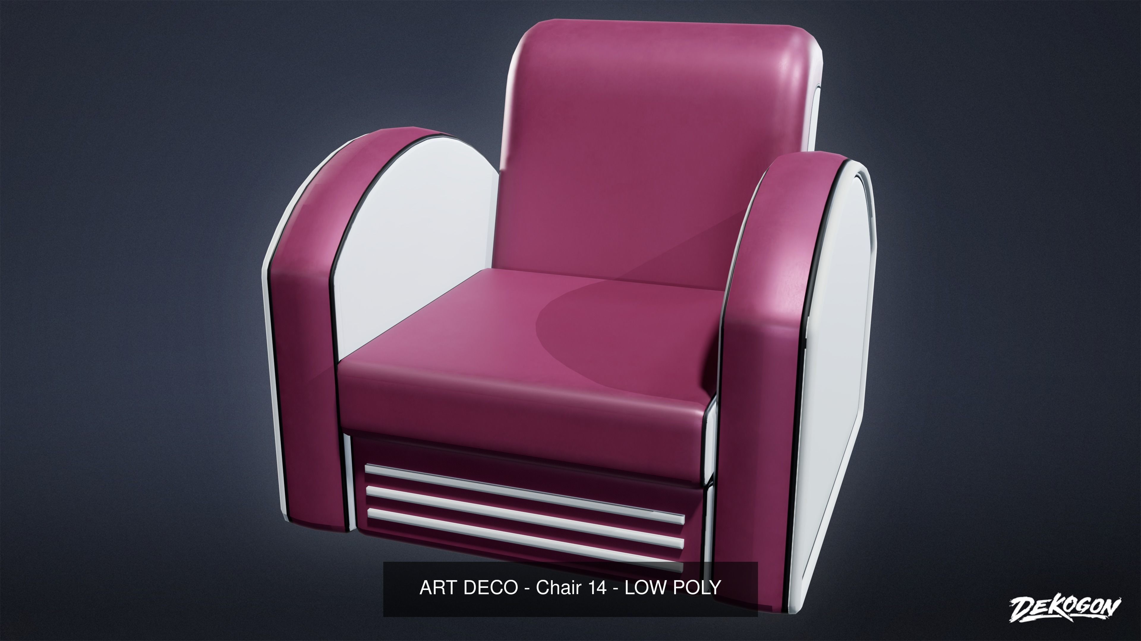 ART DECO - ASSET COMBO PACK 3D Model Collection_26