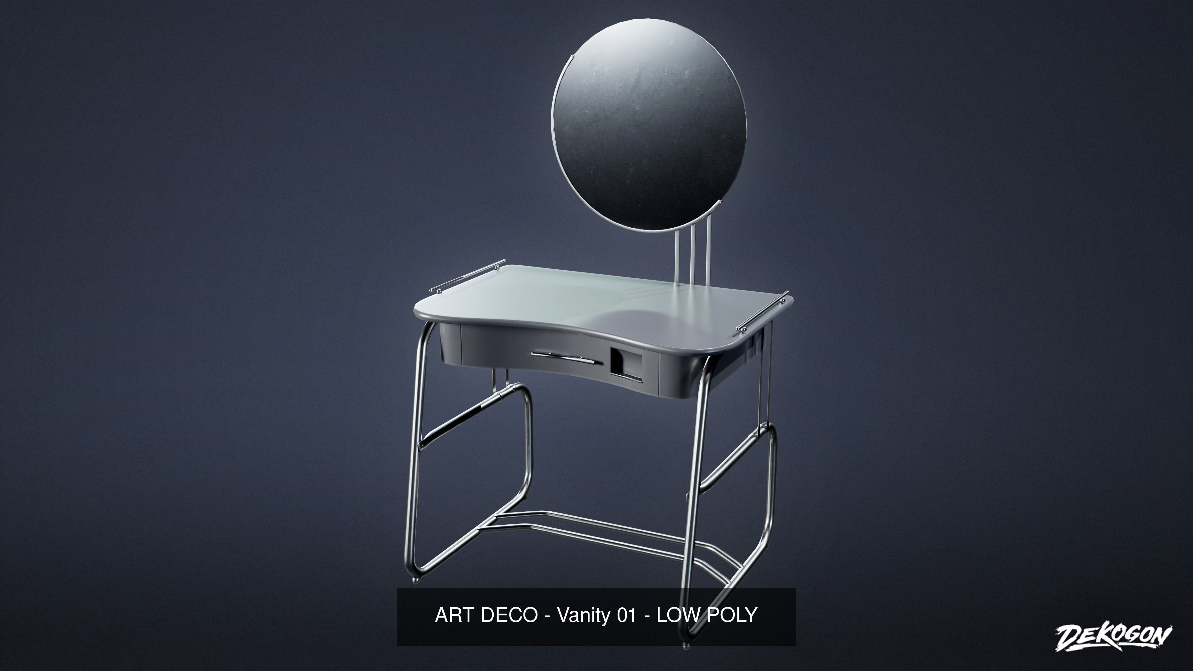 ART DECO - ASSET COMBO PACK 3D Model Collection_76