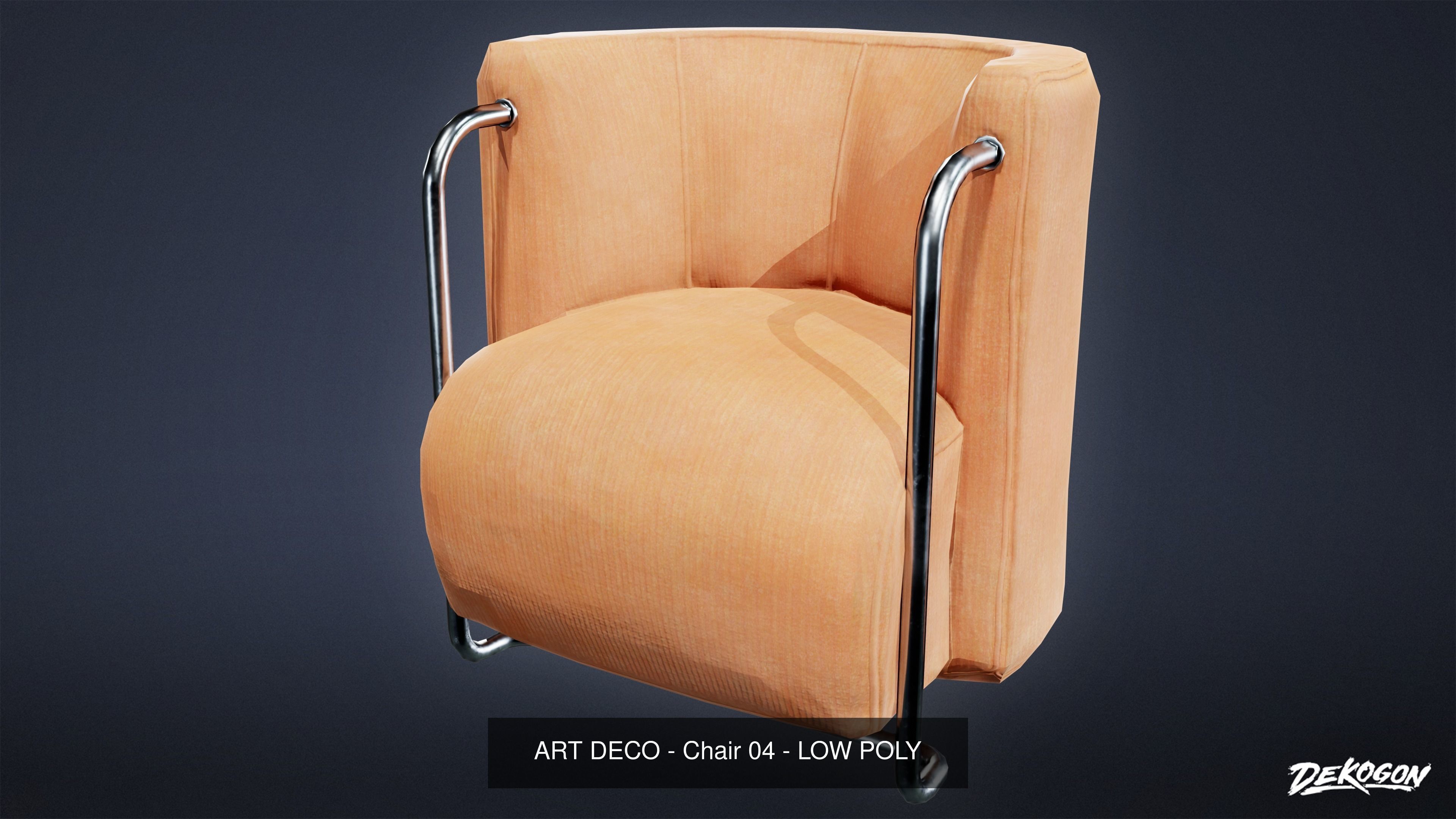 ART DECO - ASSET COMBO PACK 3D Model Collection_20