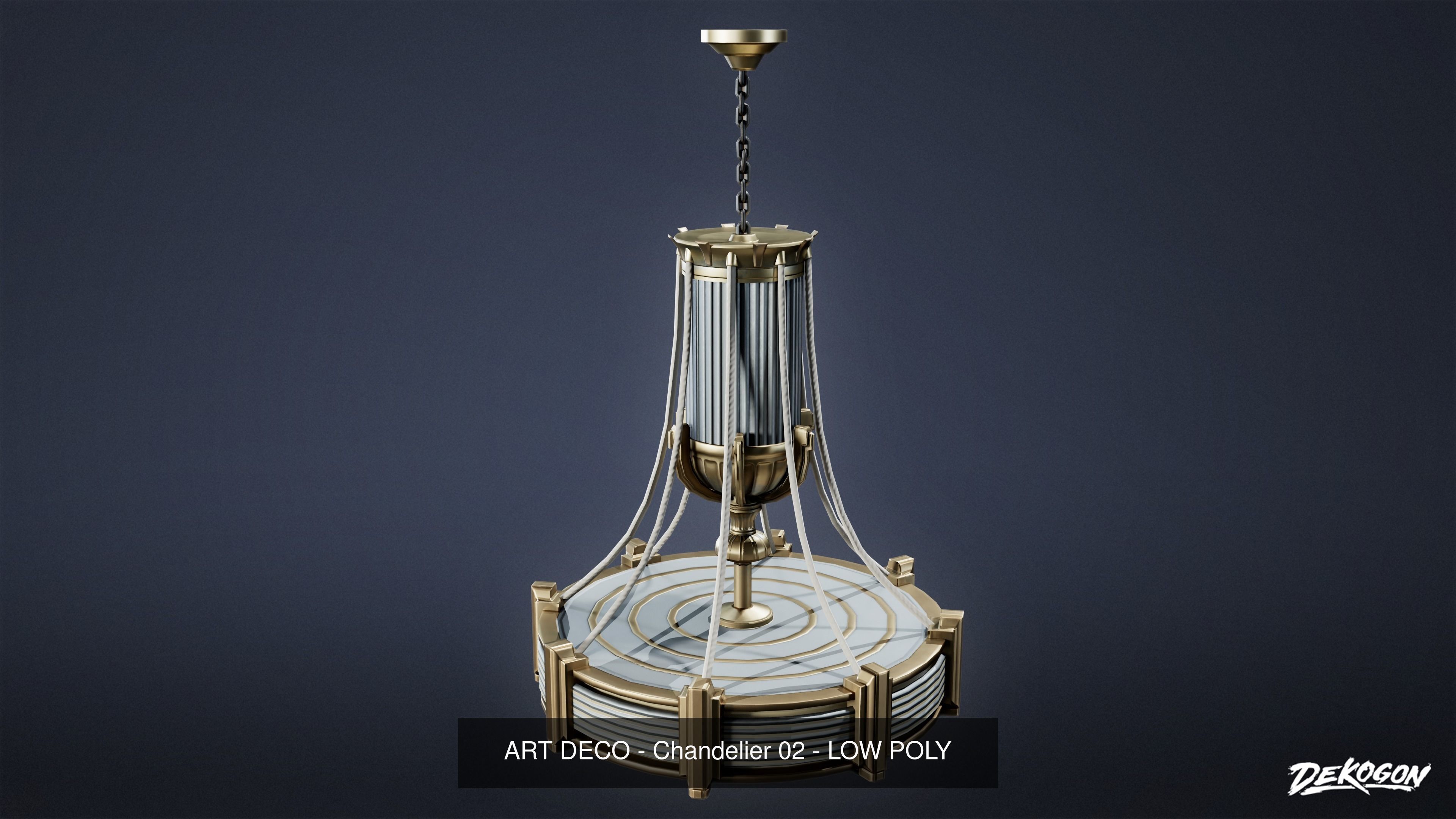 ART DECO - ASSET COMBO PACK 3D Model Collection_33