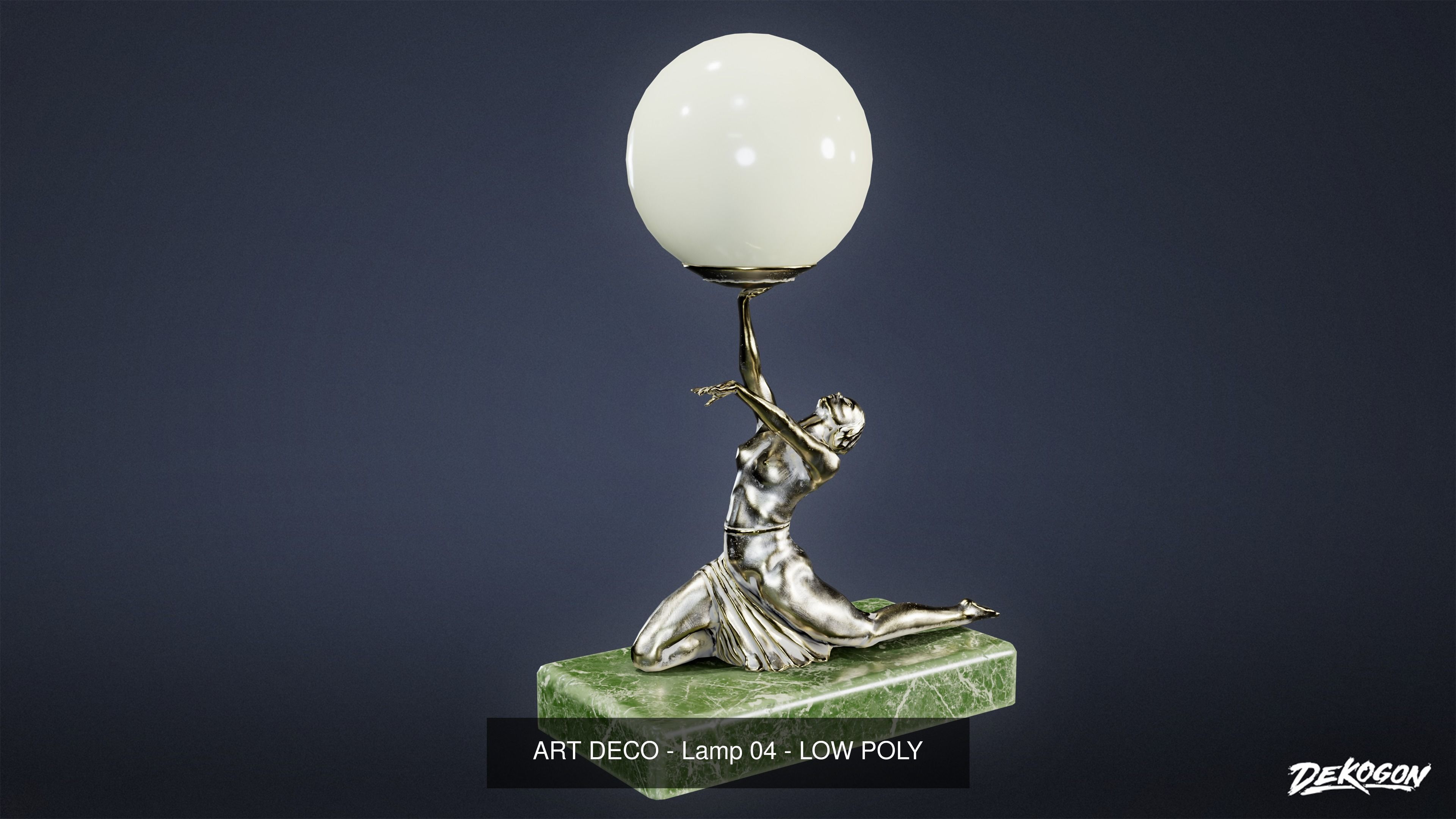 ART DECO - ASSET COMBO PACK 3D Model Collection_53