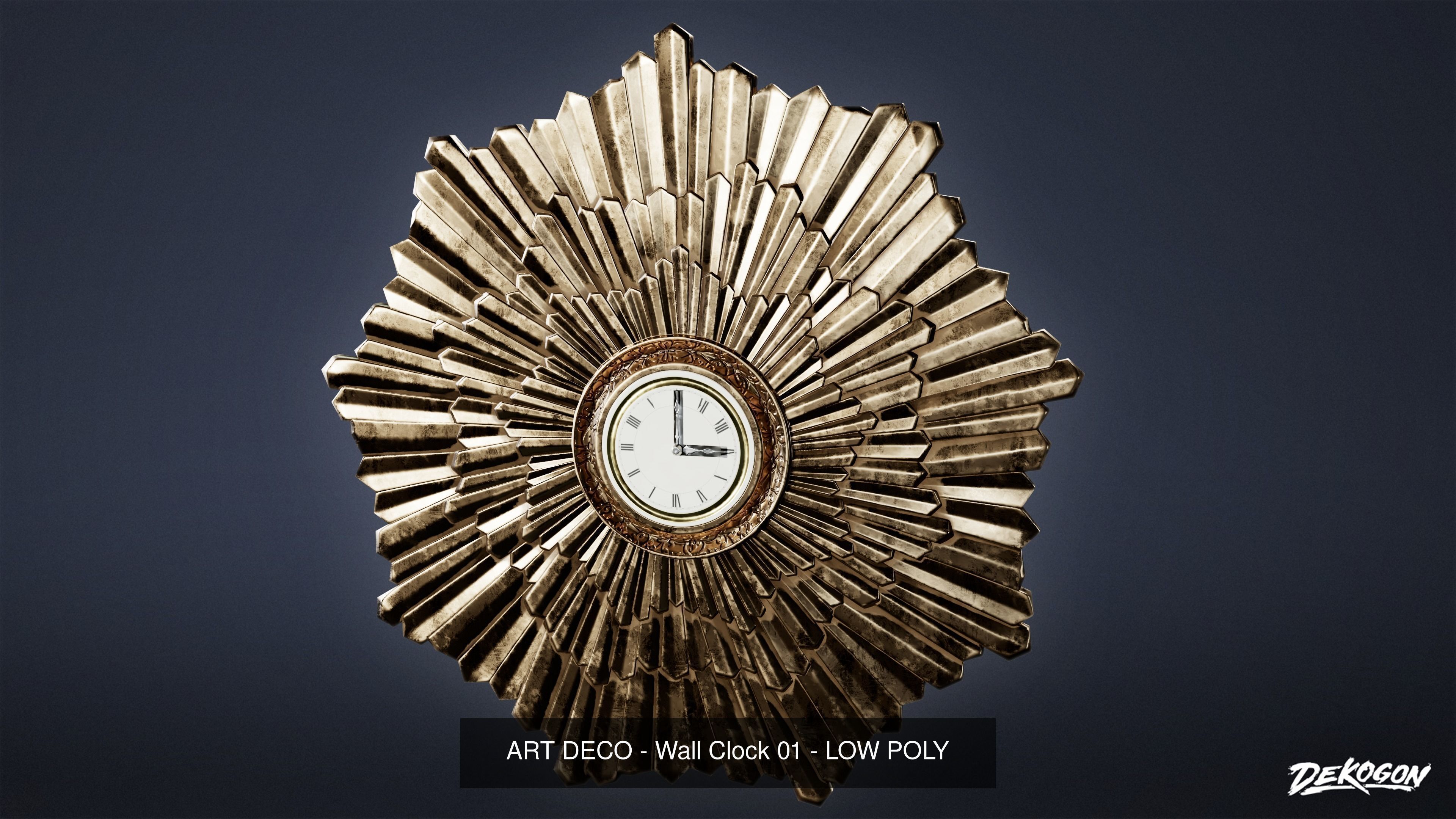 ART DECO - ASSET COMBO PACK 3D Model Collection_79