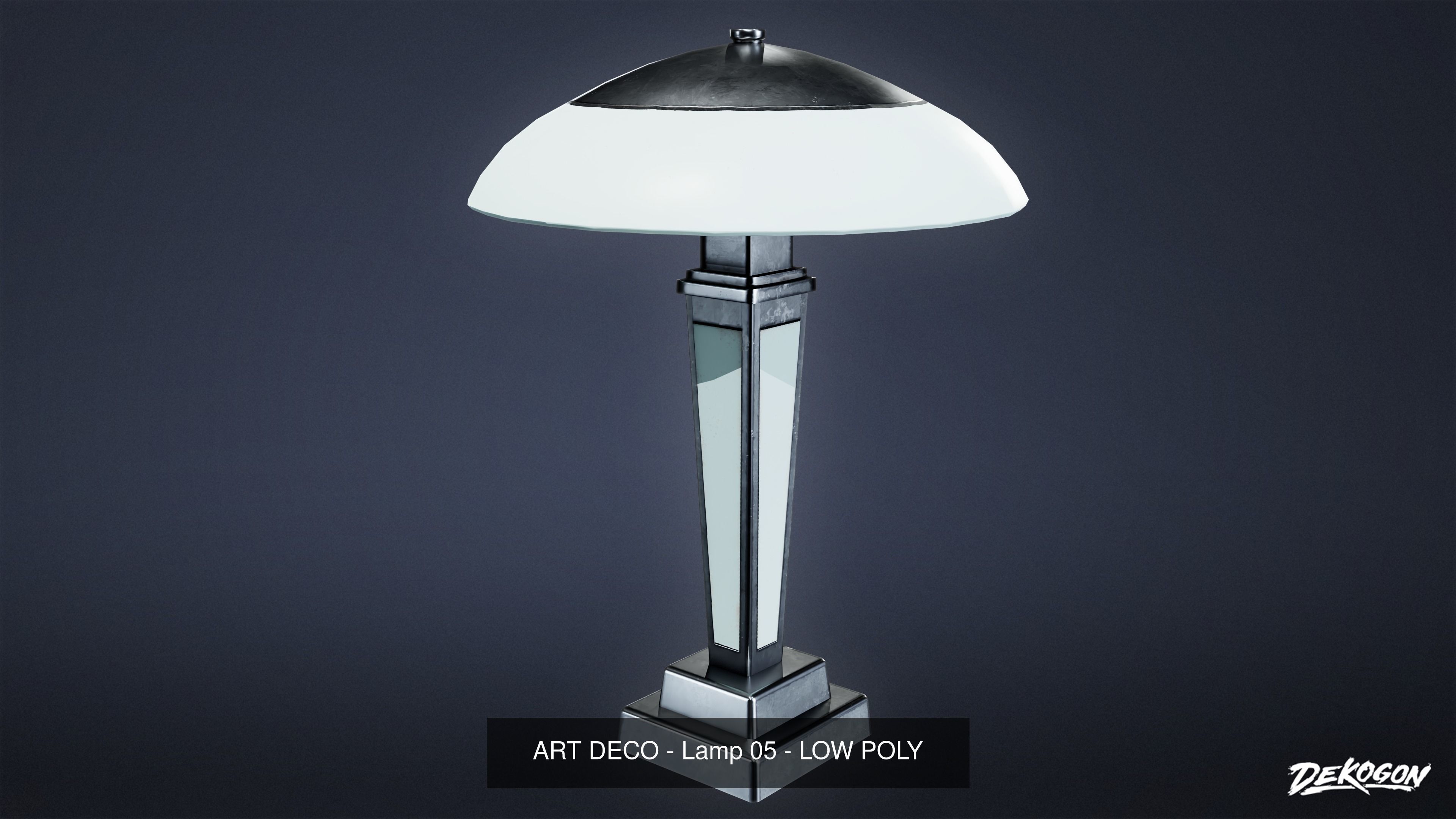 ART DECO - ASSET COMBO PACK 3D Model Collection_54