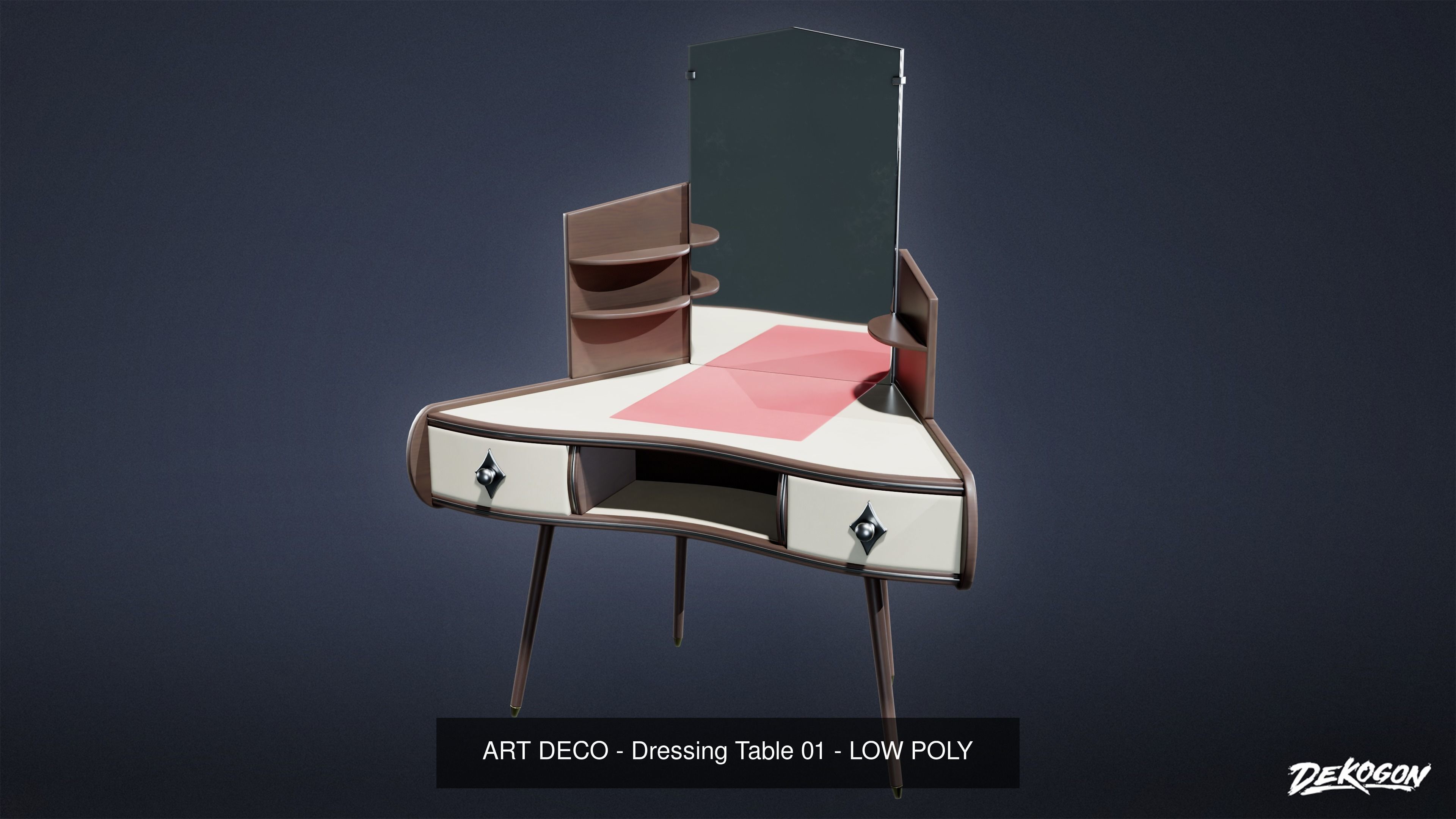 ART DECO - ASSET COMBO PACK 3D Model Collection_46