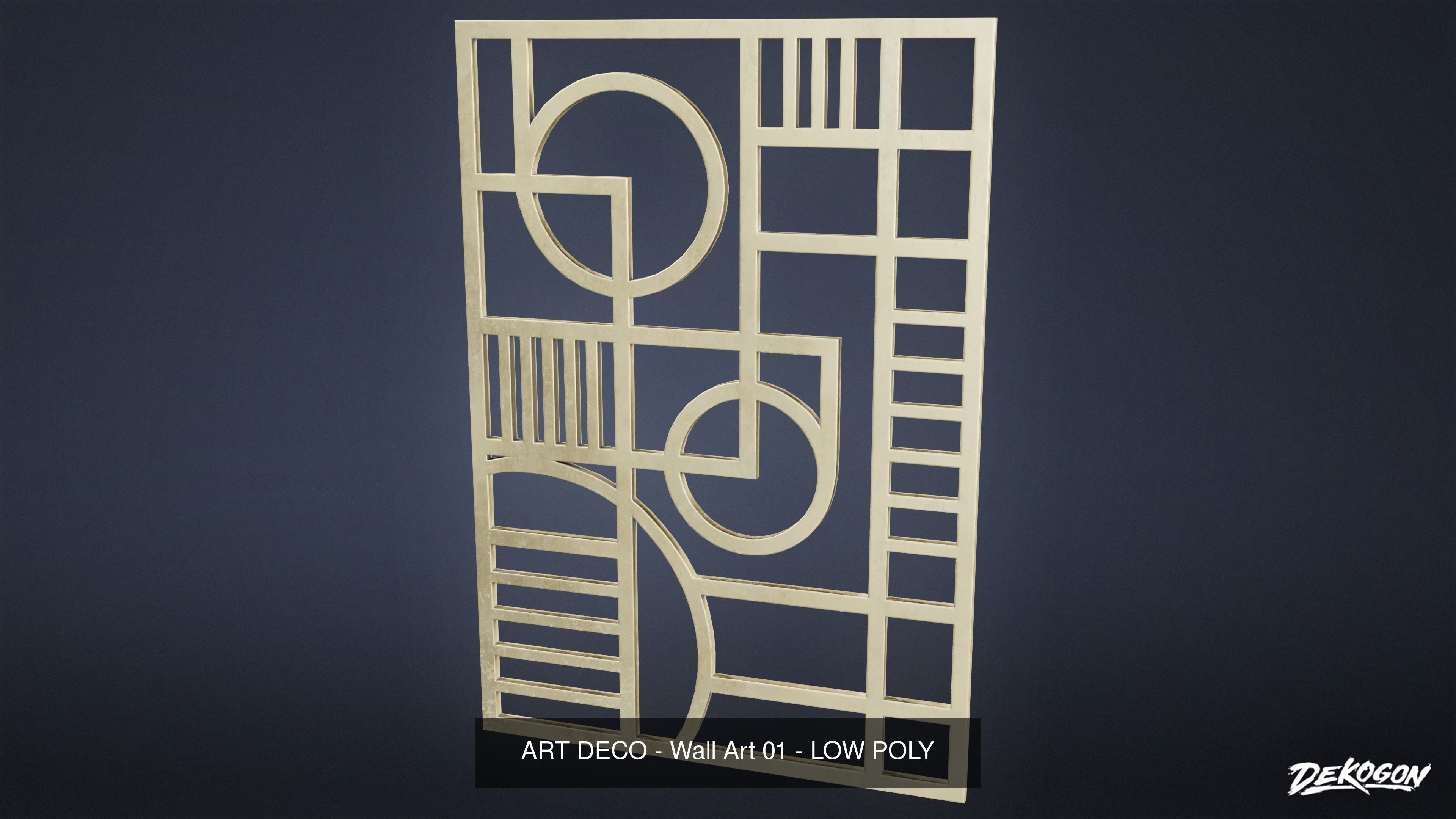 ART DECO - ASSET COMBO PACK 3D Model Collection_78