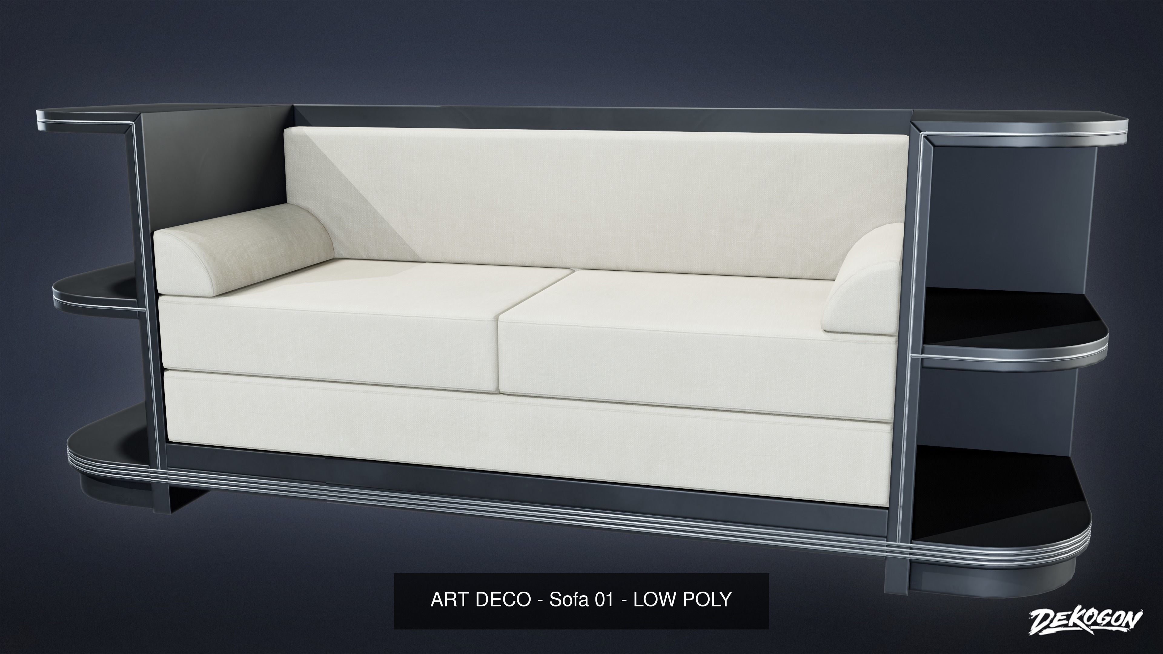 ART DECO - ASSET COMBO PACK 3D Model Collection_68