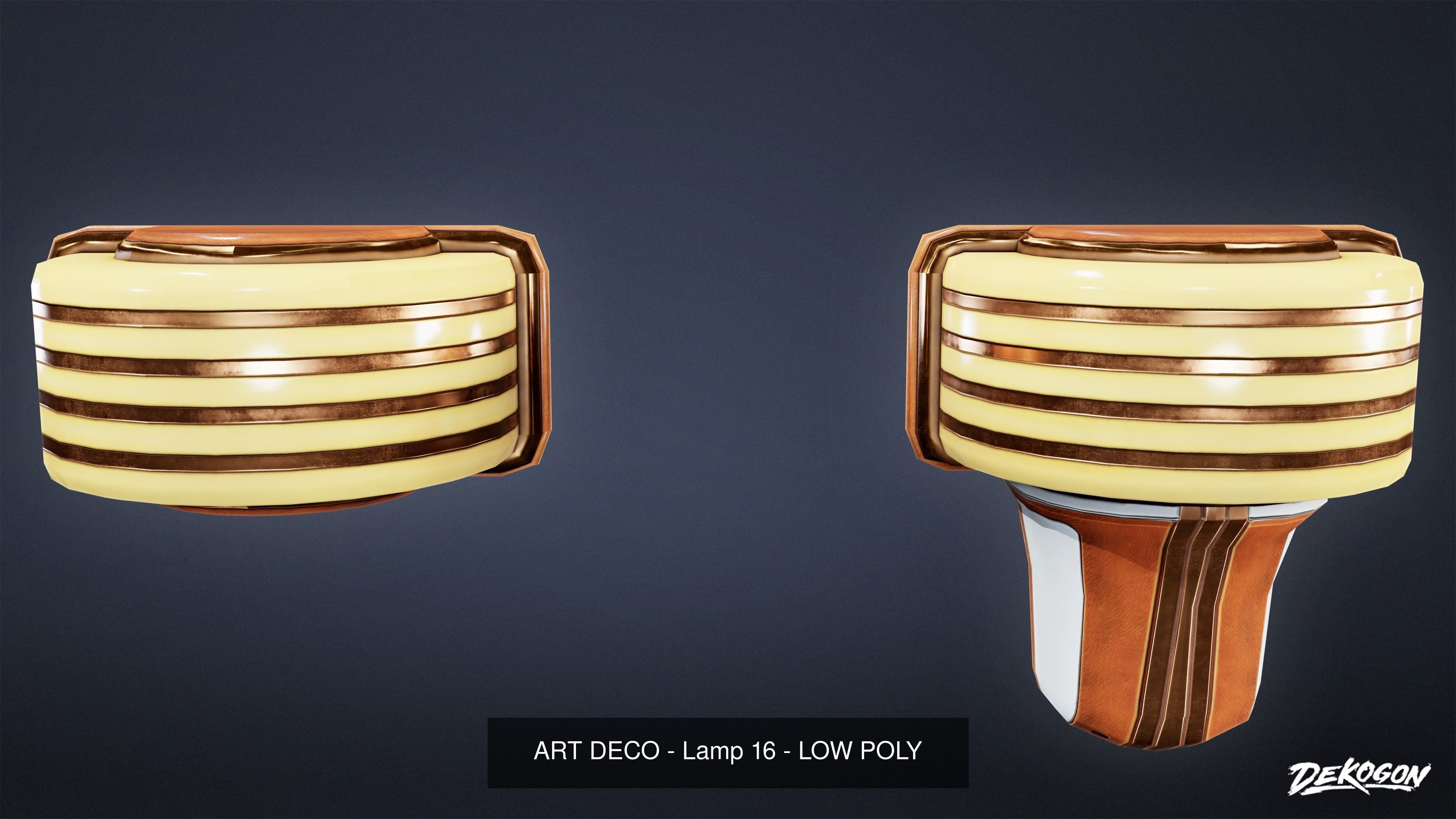 ART DECO - ASSET COMBO PACK 3D Model Collection_55