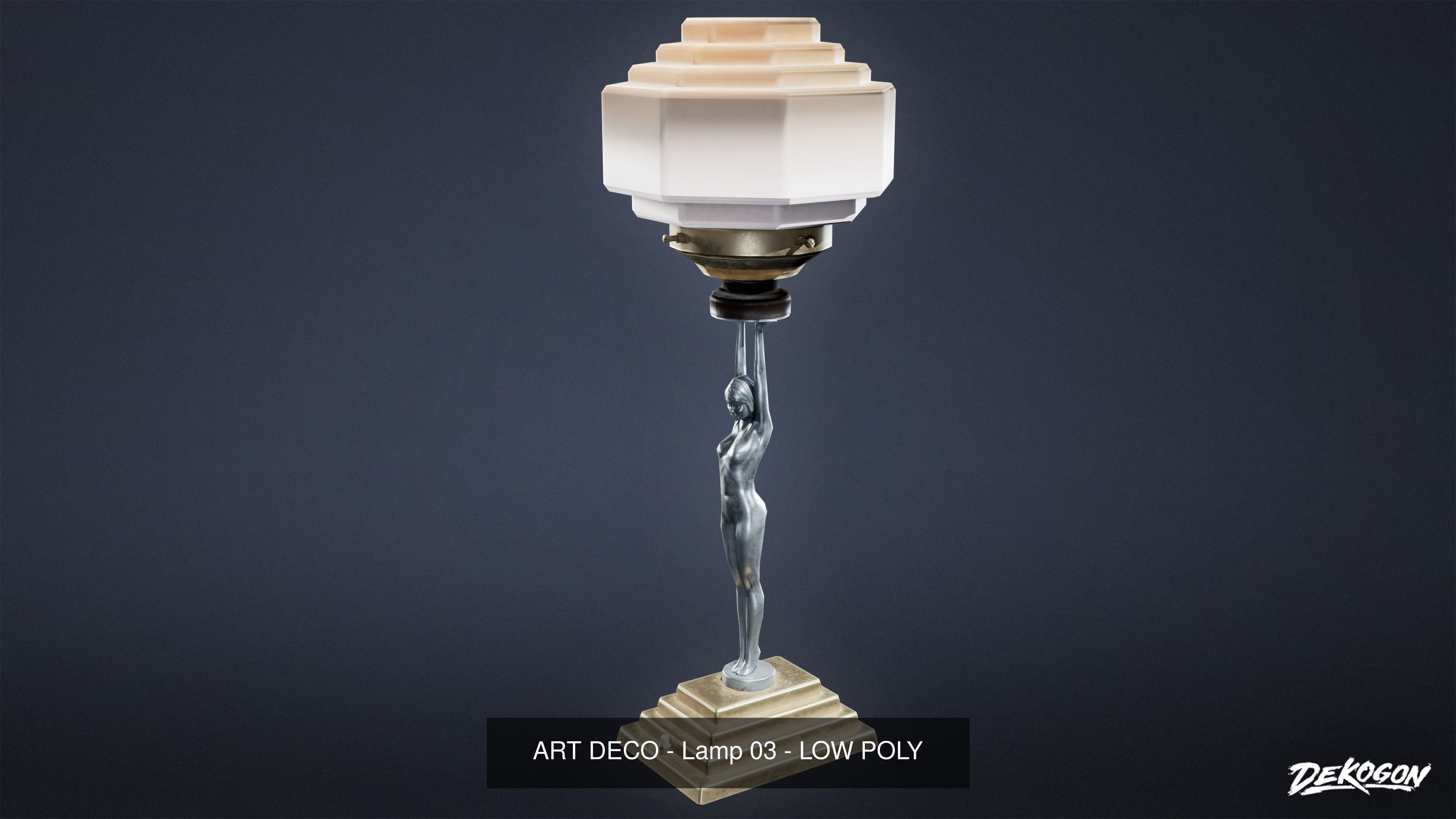 ART DECO - ASSET COMBO PACK 3D Model Collection_52