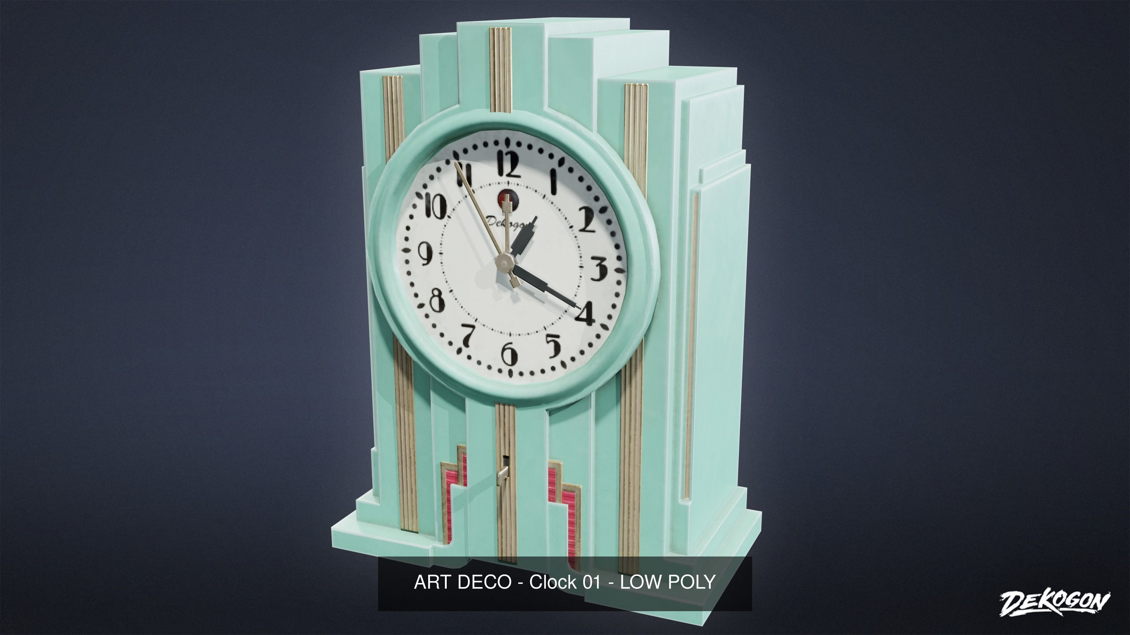 ART DECO - ASSET COMBO PACK 3D Model Collection_35