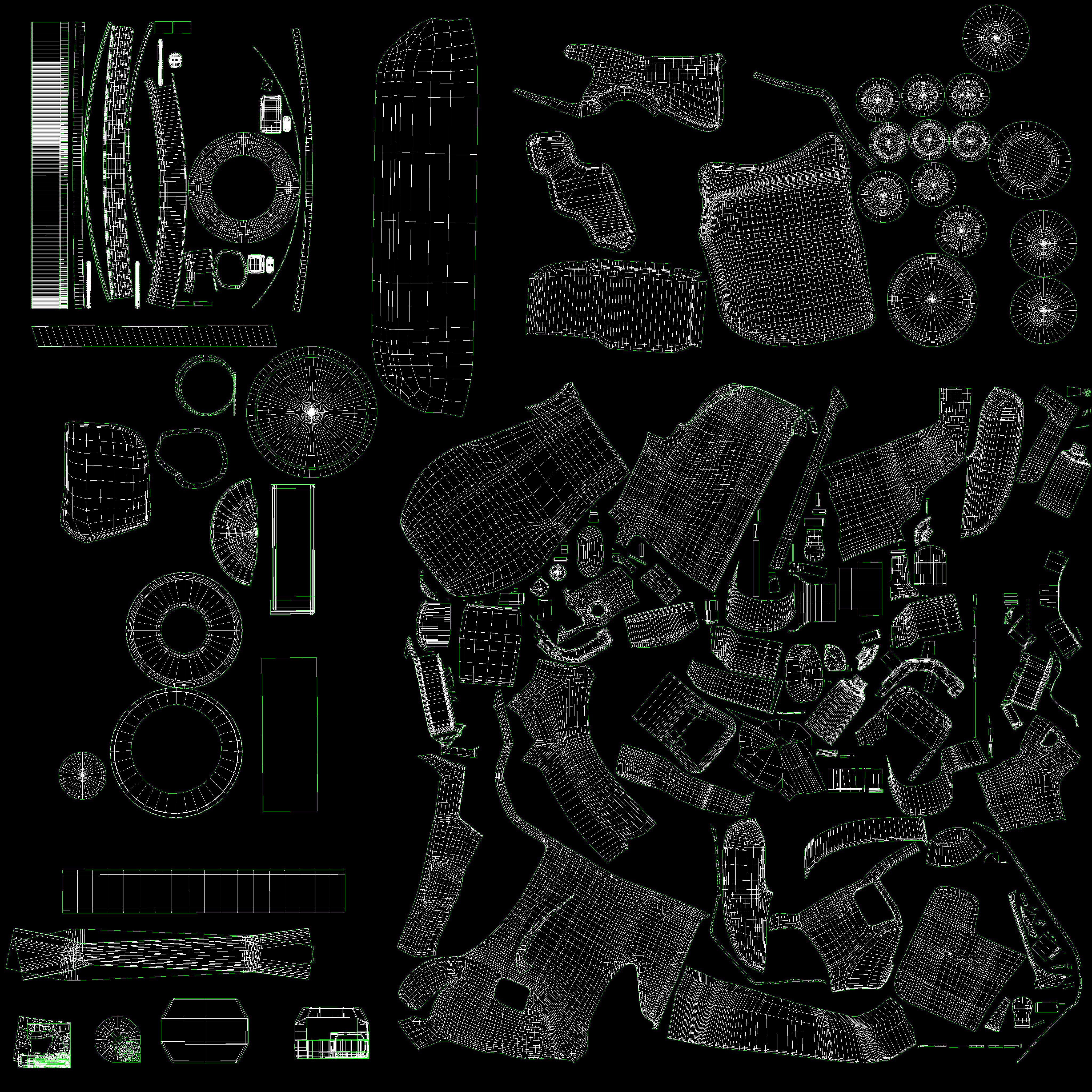 Canon EOS 850D 24 1 Digital SLR Camera Low-poly 3D model_12