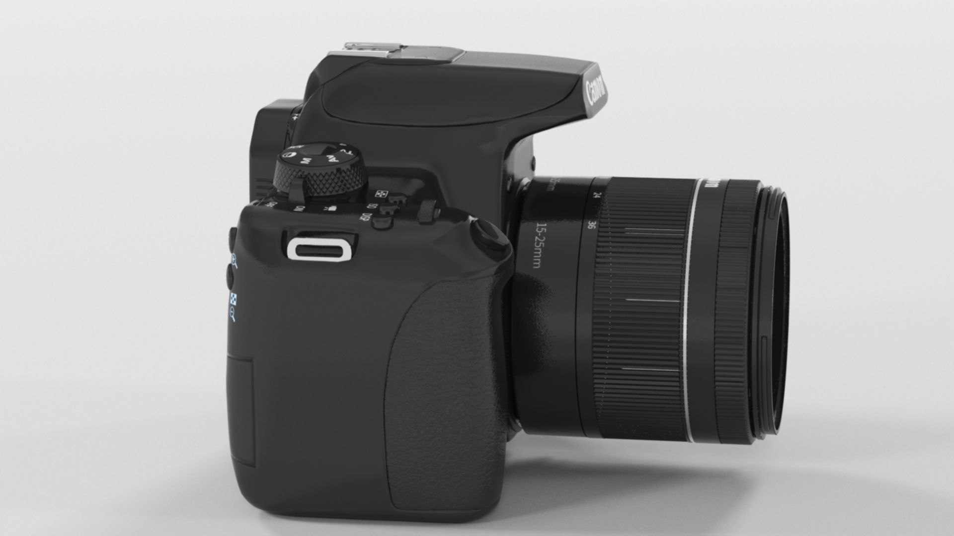 Canon EOS 850D 24 1 Digital SLR Camera Low-poly 3D model_9