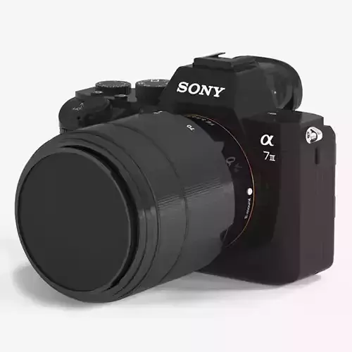 Sony Alpha 7 III Mirrorless Single Lens Digital Camera 3D model