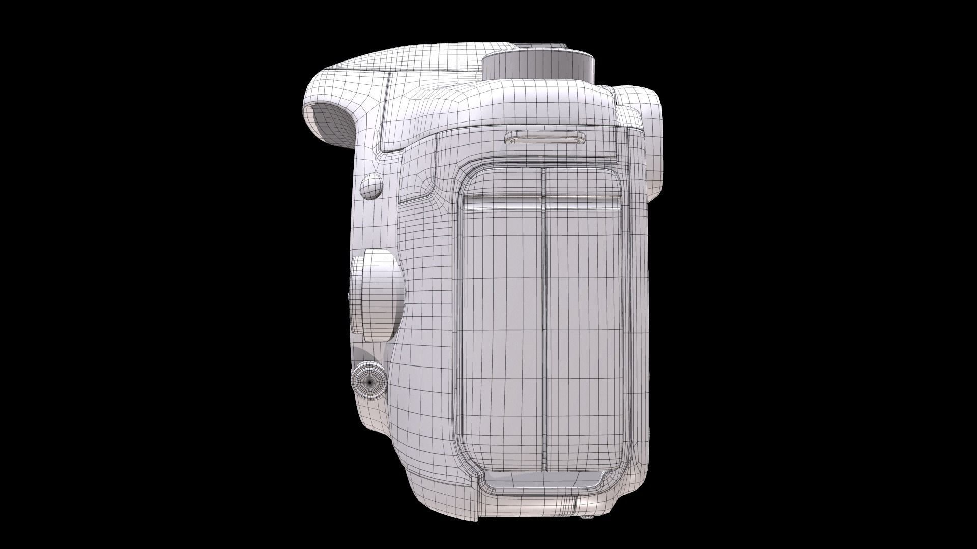 EOS 7D 18MP Digital SLR Camera 3D model_14