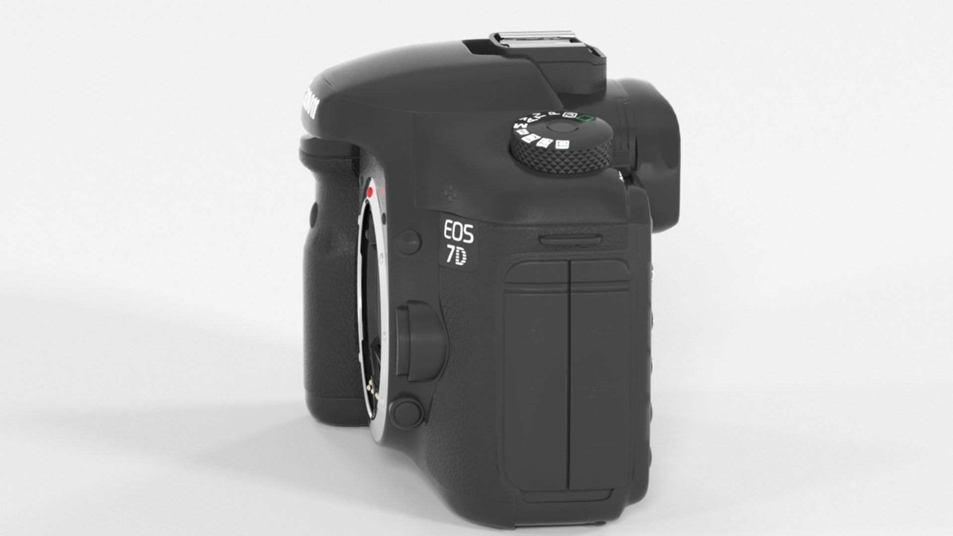 EOS 7D 18MP Digital SLR Camera 3D model_3